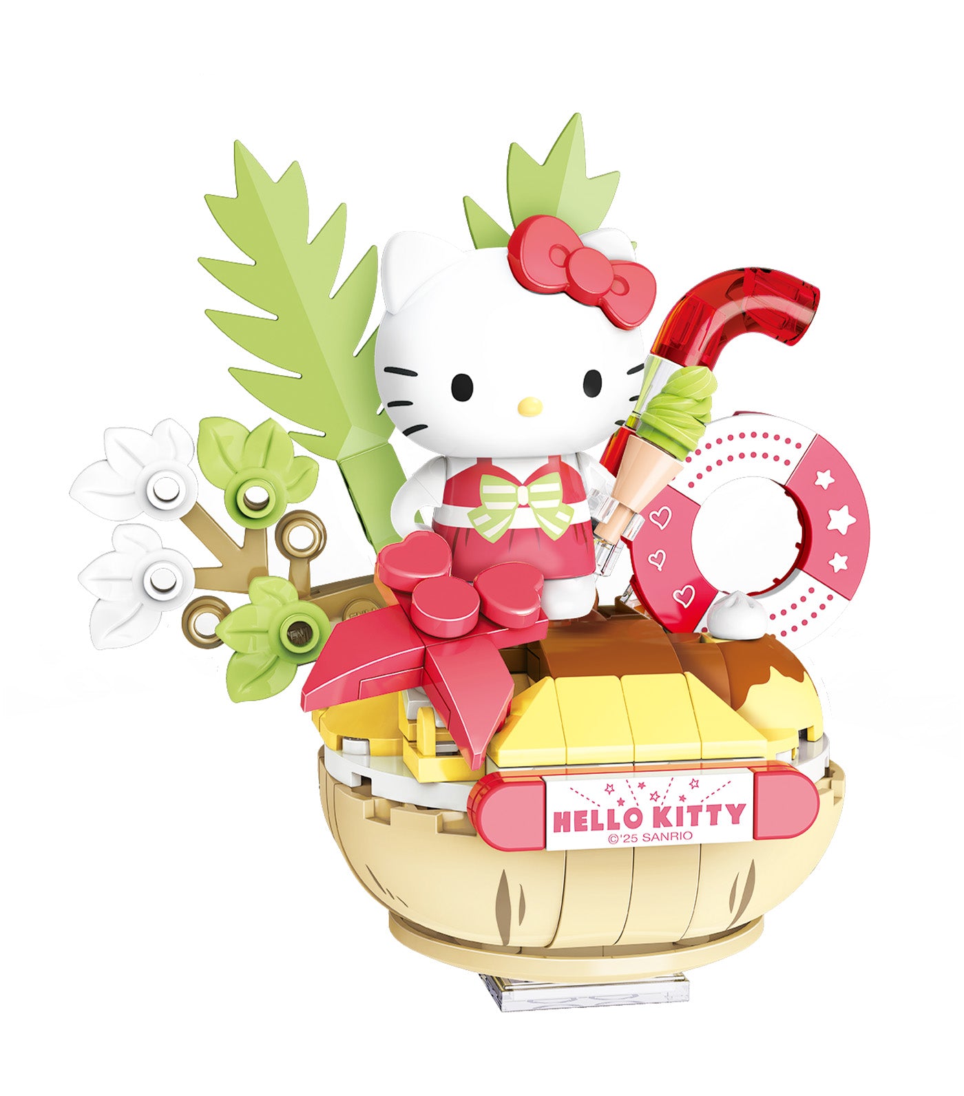 Hello Kitty Coconut Pudding
