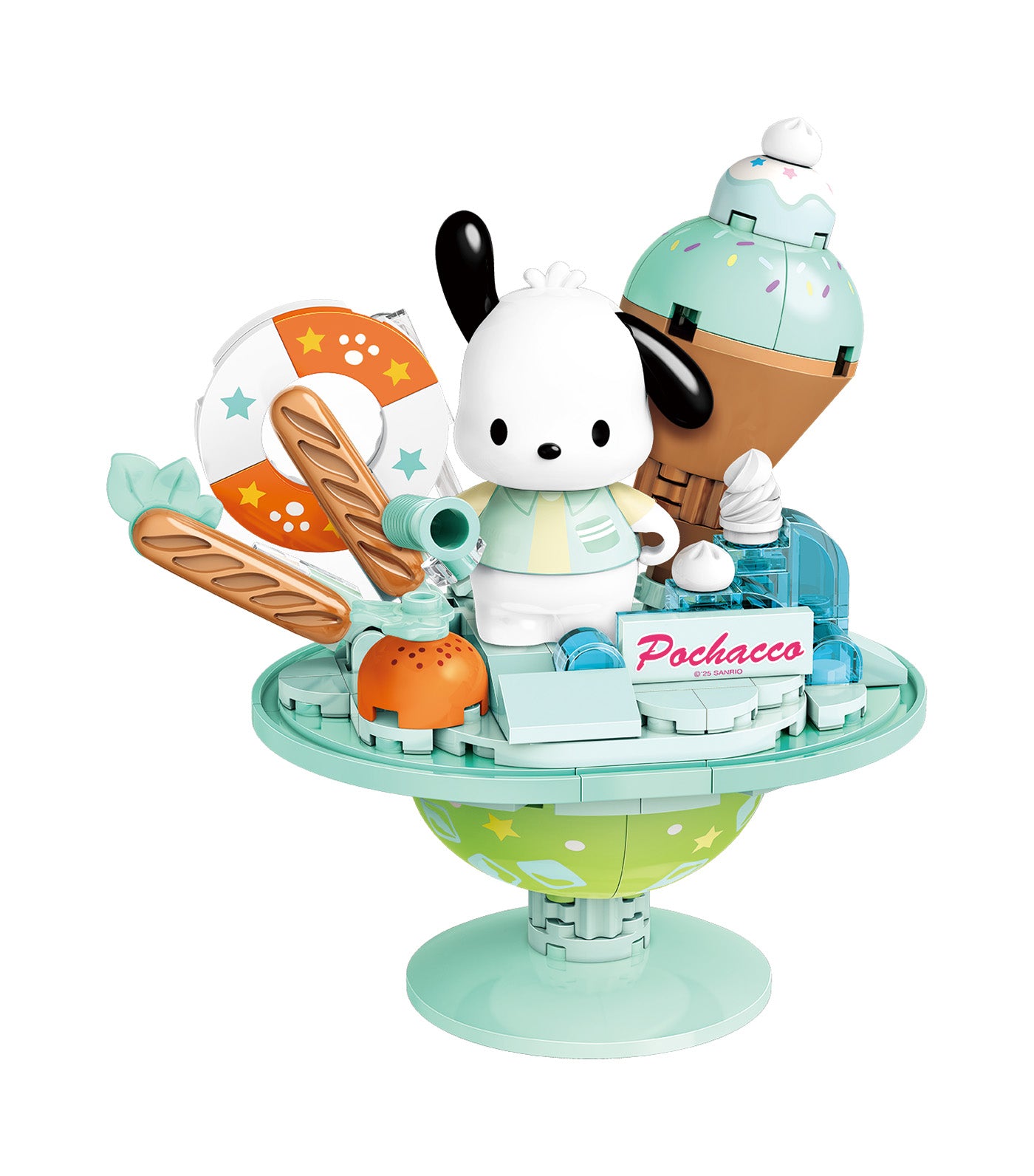 Pochacco Grasshopper Parfait