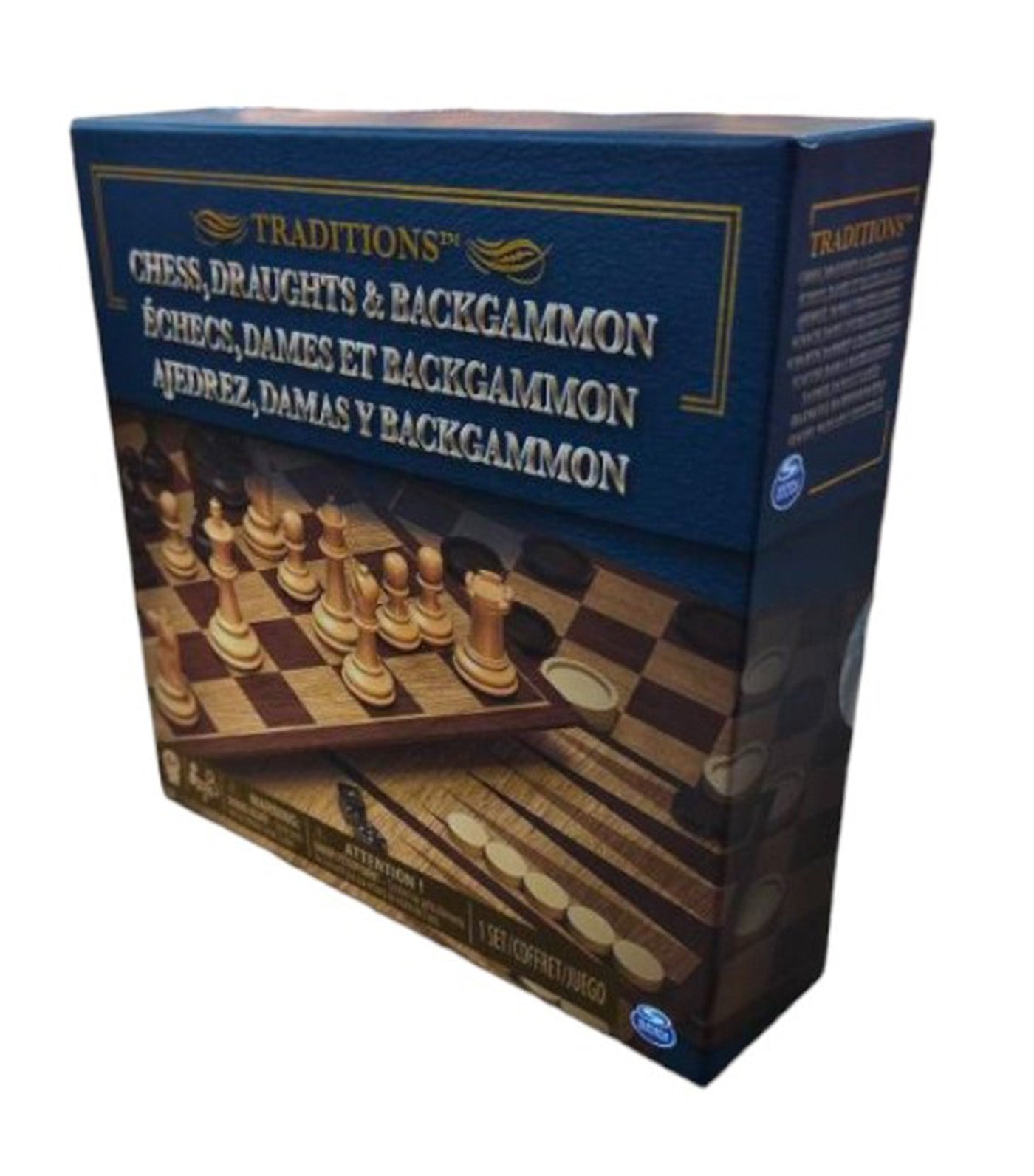 Chess, Draughts, and Backgammon