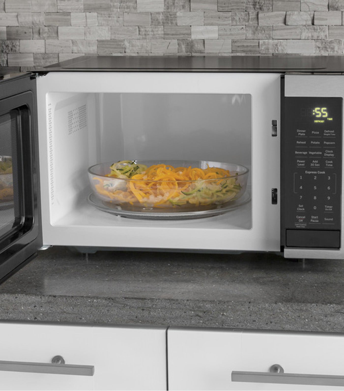 Microwave Oven, 25L - Gray