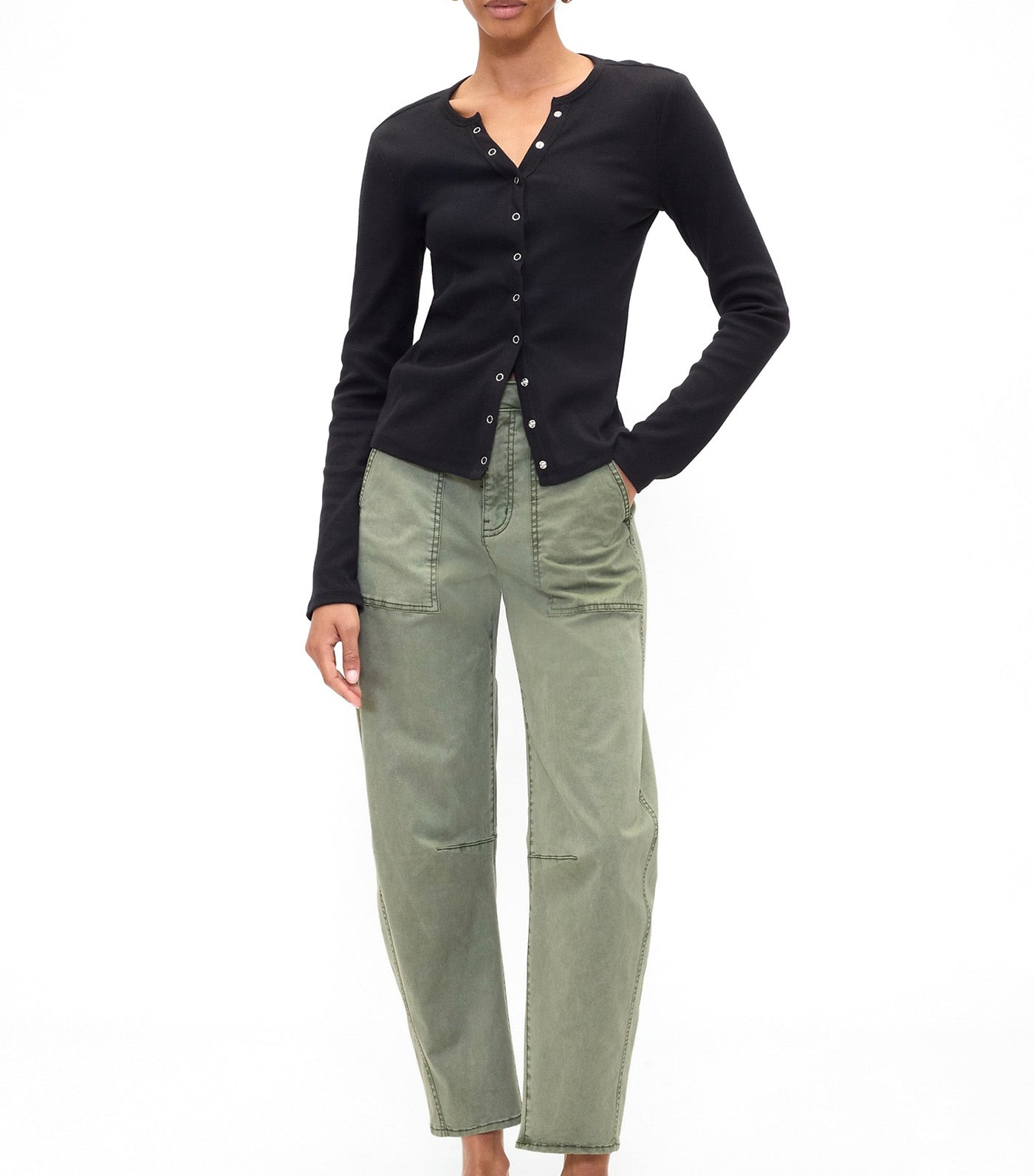 Mid Rise Downtown Khakis