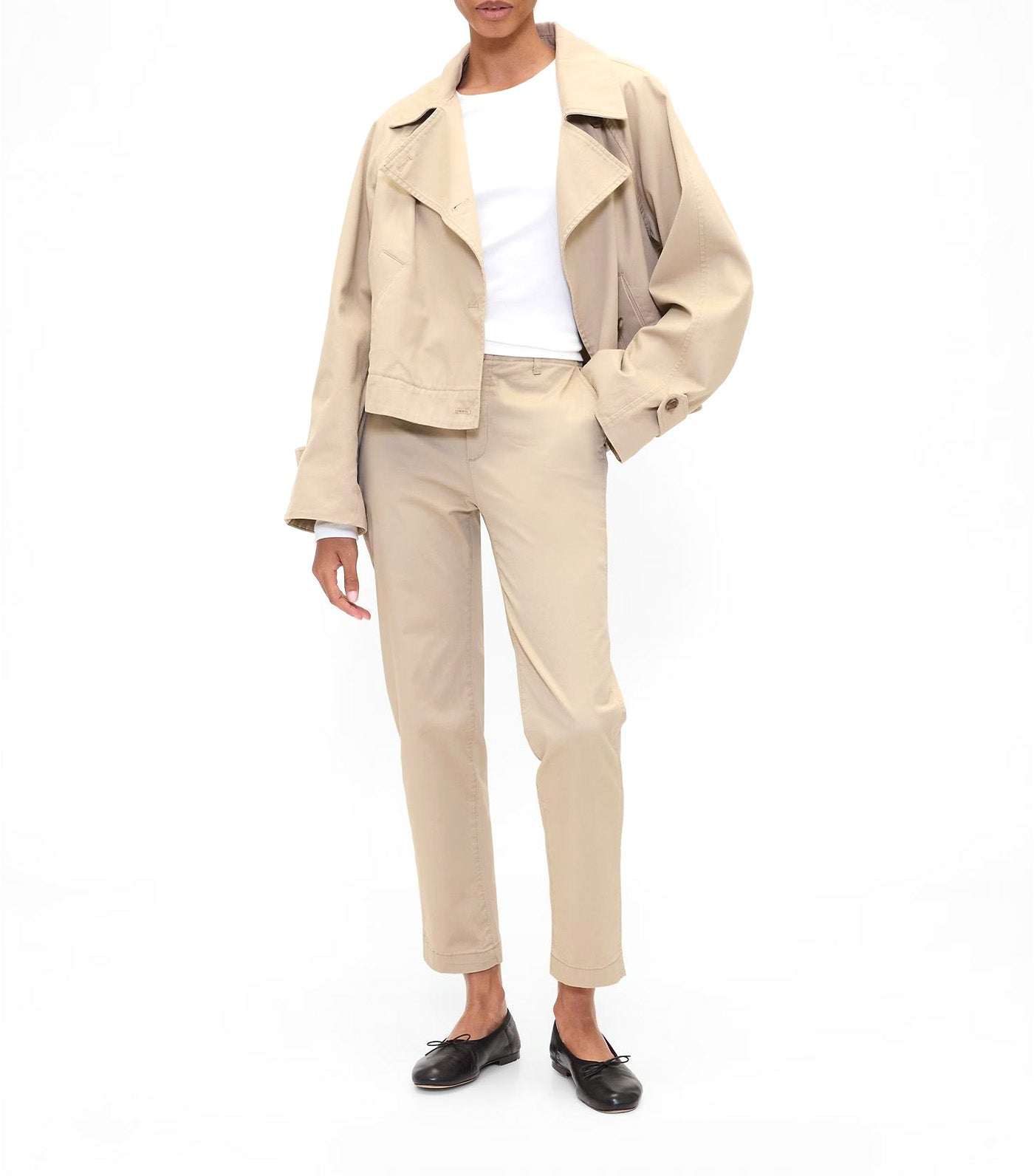 Mid Rise Downtown Khakis