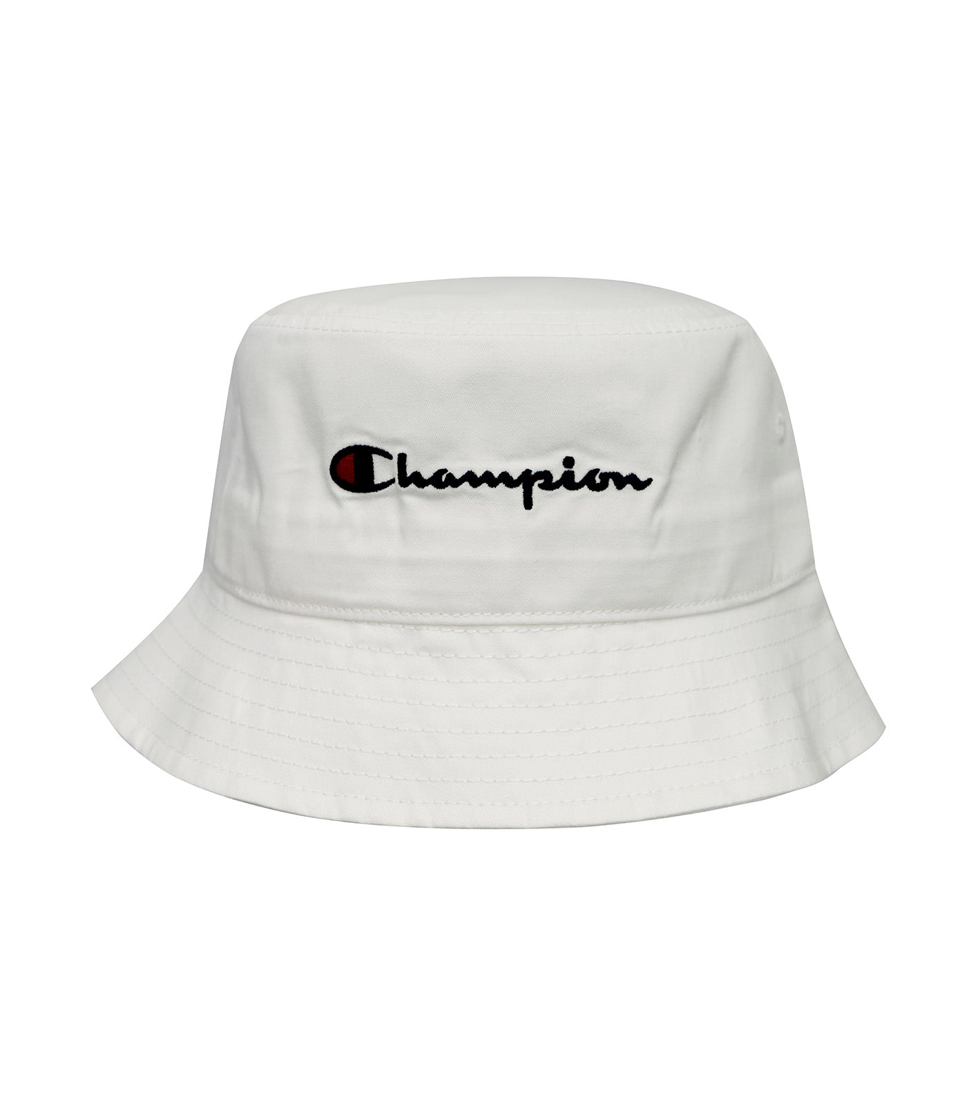 EU Line Bucket Cap White