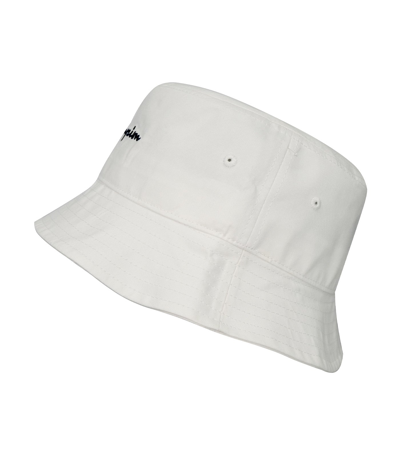 EU Line Bucket Cap White