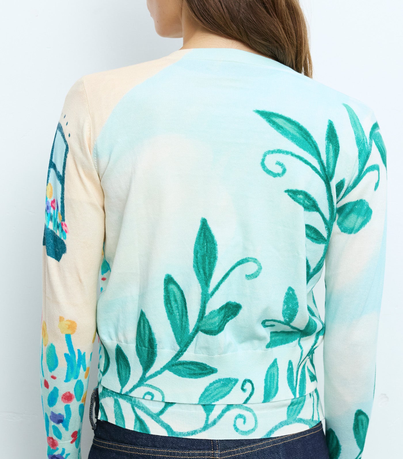 Long Sleeves Cardigan Multicolor