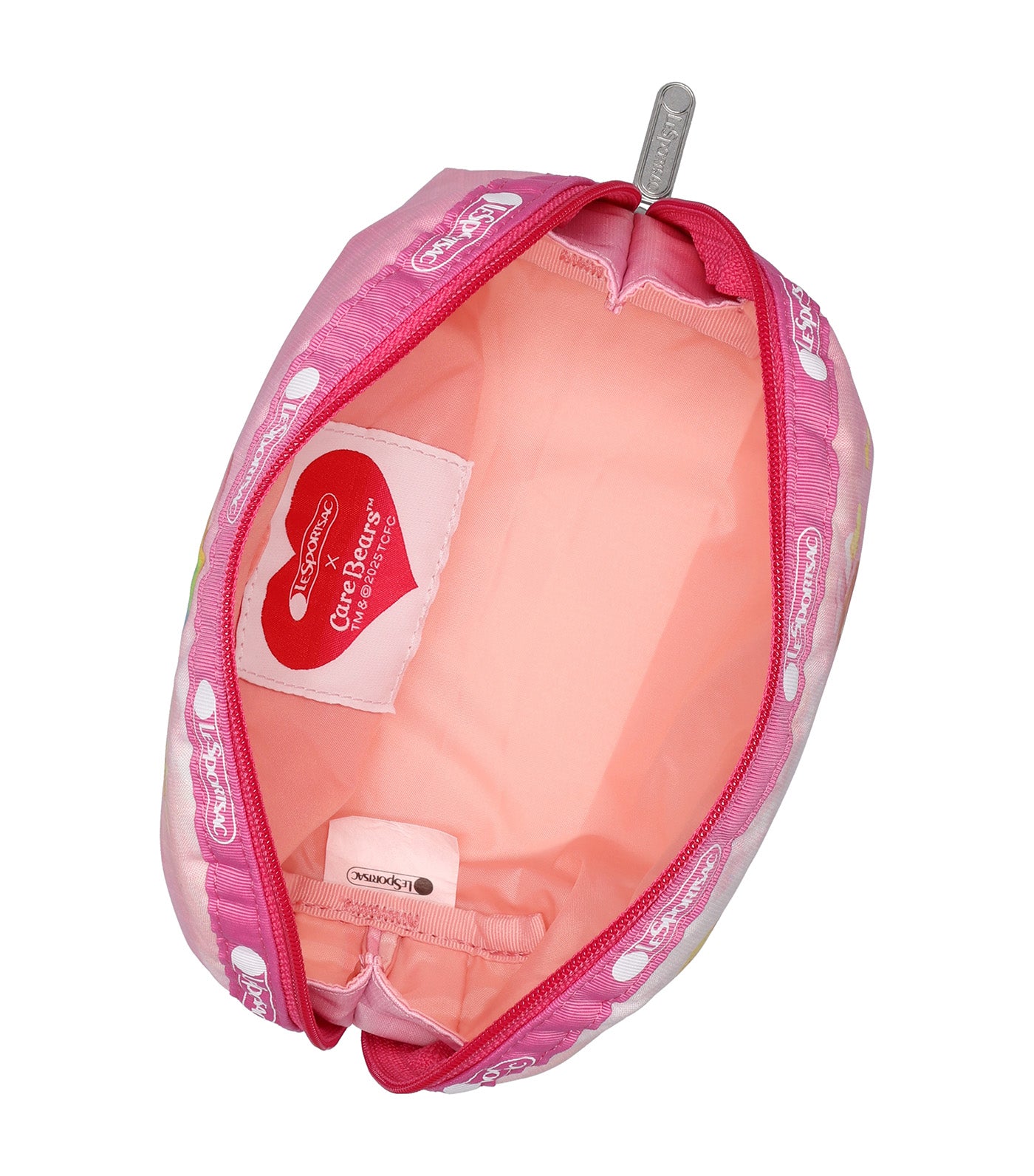LeSportsac x Care Bears Medium Dome Cosmetic Care Bears Pink Rainbow