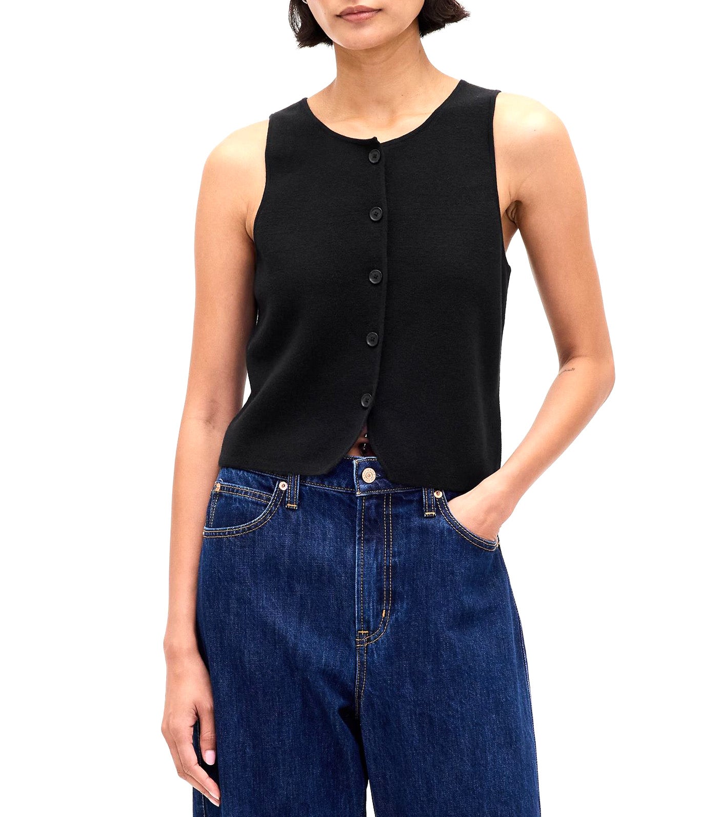 Lightweight CashSoft Tailored Vest