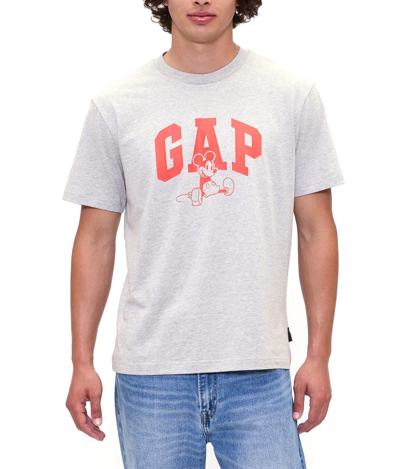 Gap x Disney Mickey Mouse Everyday Soft Relaxed Logo T-Shirt