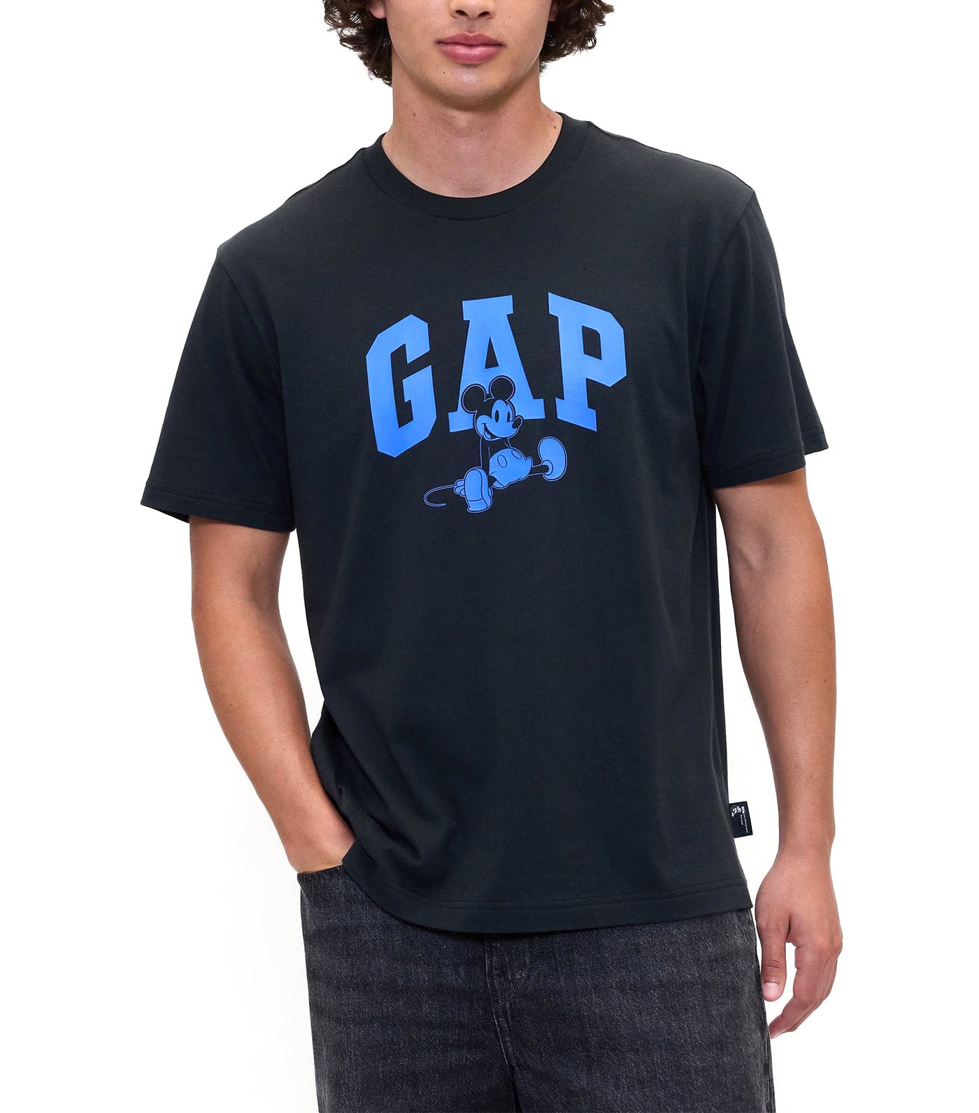 Gap x Disney Mickey Mouse Everyday Soft Relaxed Logo T-Shirt