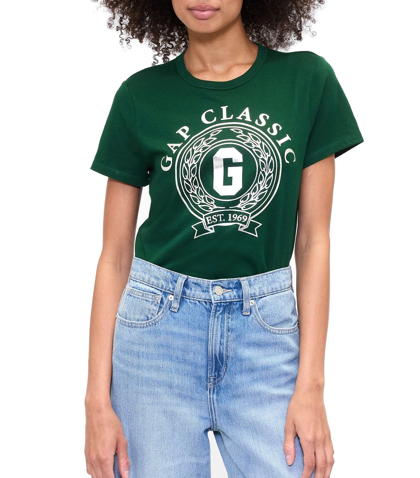 GAP Favorite Graphic T-Shirt Evergreen Glamour