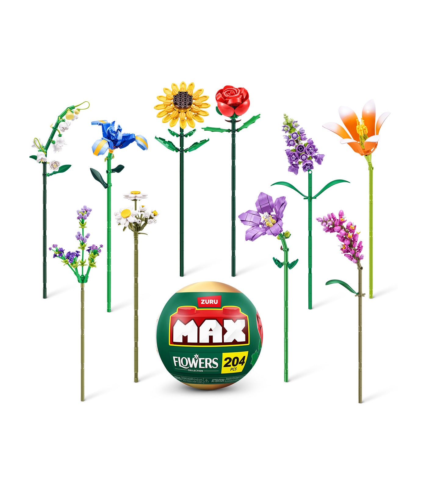 Max Build S1 Garden Long Flowers Collection