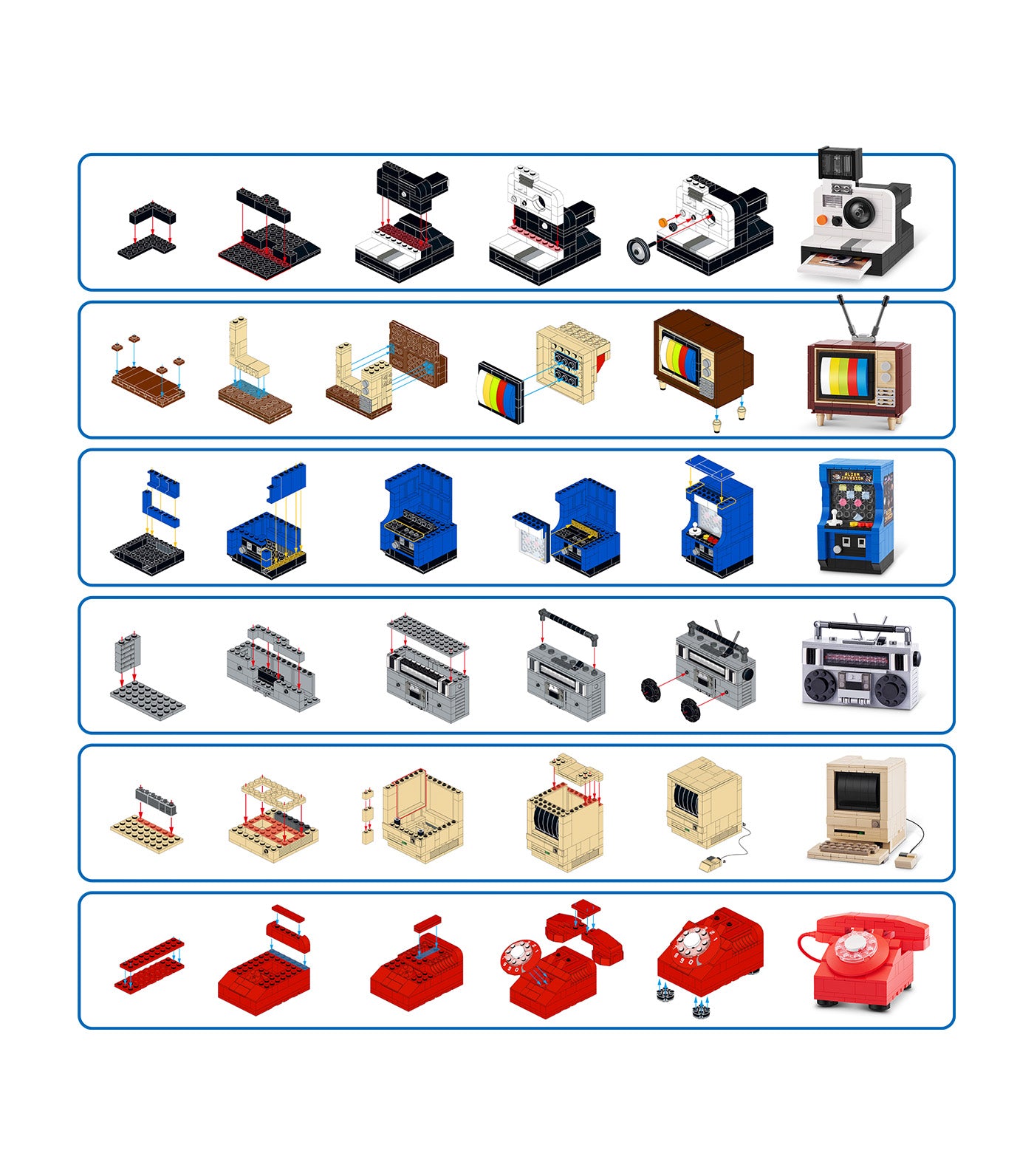 Max Build Retro S1-Capsule Toys Collection