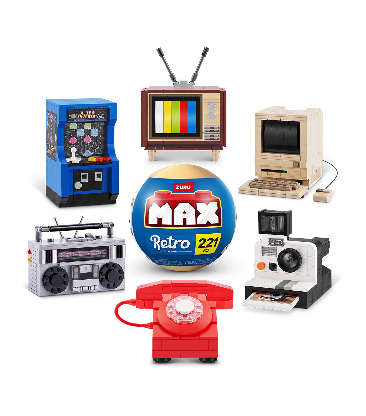 Max Build Retro S1-Capsule Toys Collection