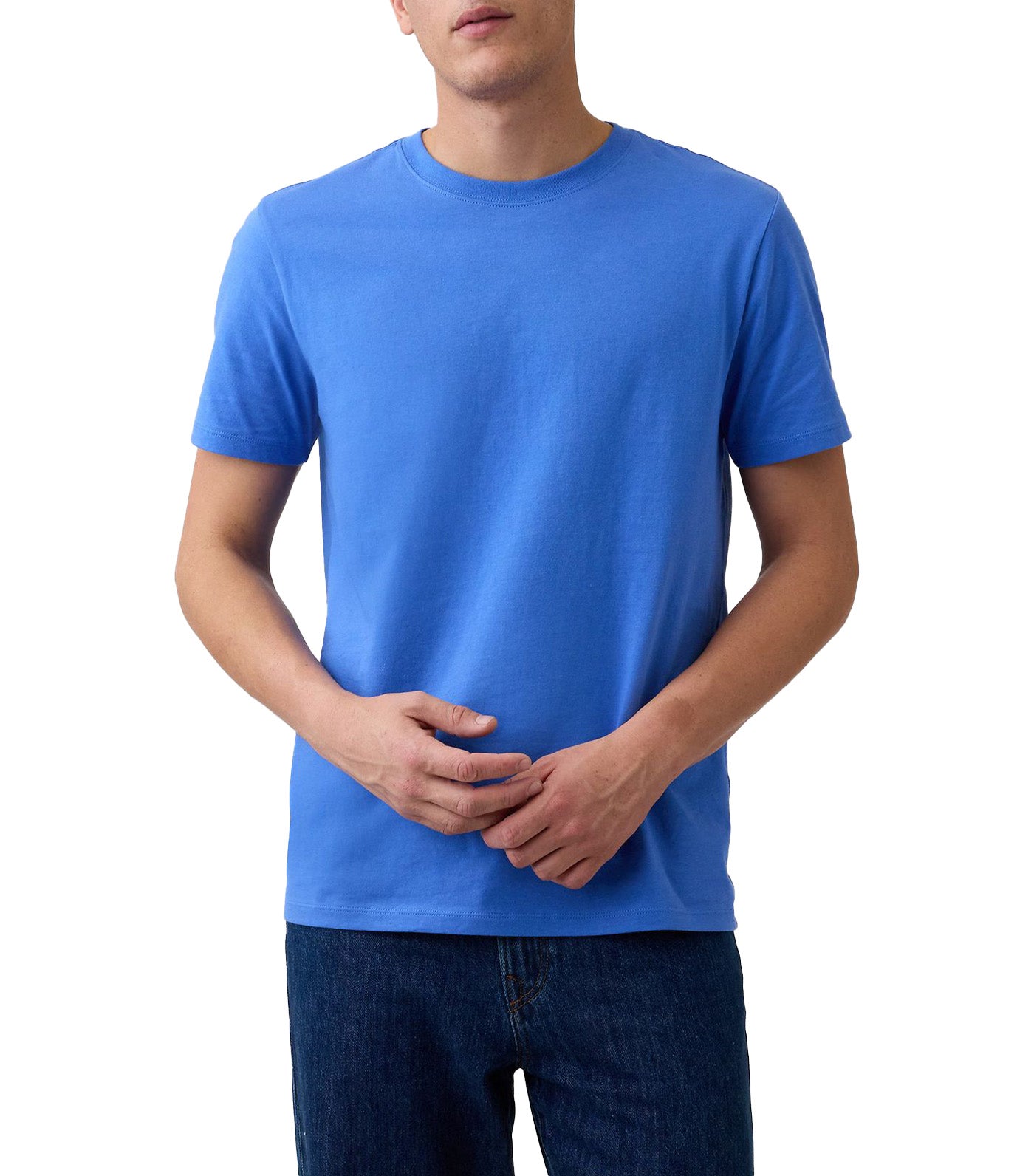 GAP Everyday Soft Crewneck T-Shirt Belle Blue