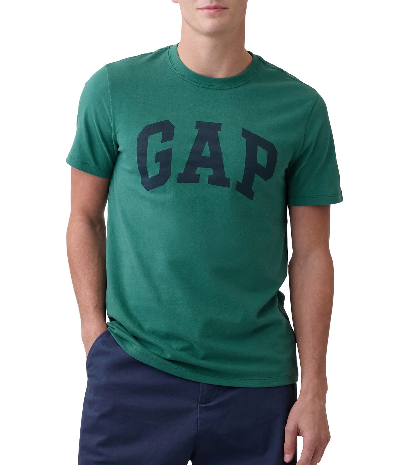 GAP Everyday Soft Logo T-Shirt Balsam Green