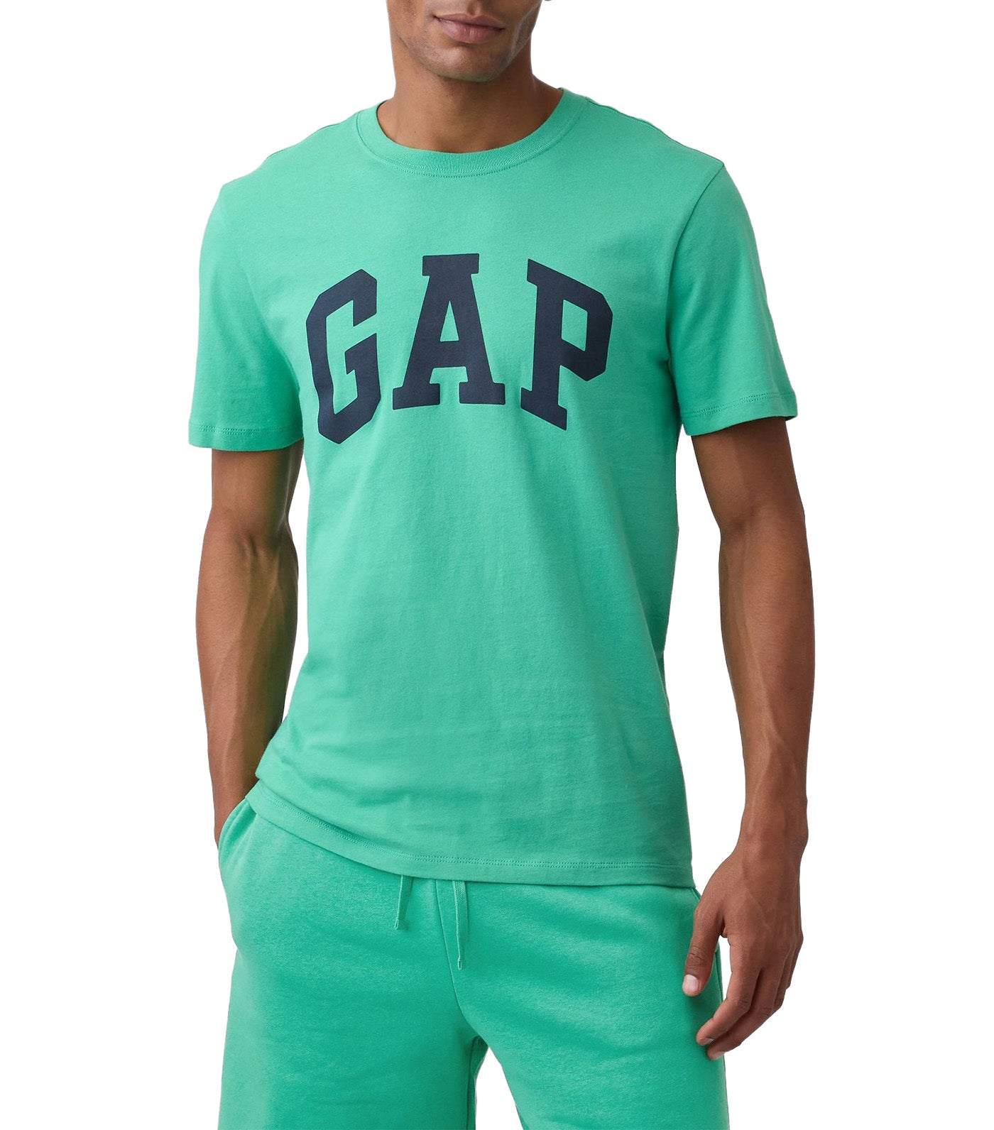 Everyday Soft Logo T-Shirt Meadow Green