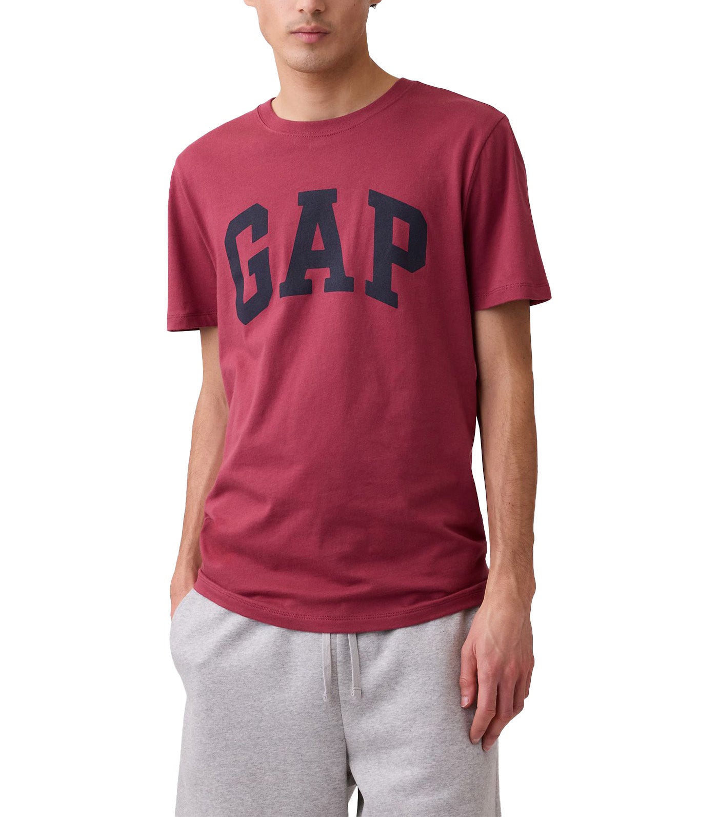 GAP Everyday Soft Logo T-Shirt Red Clay