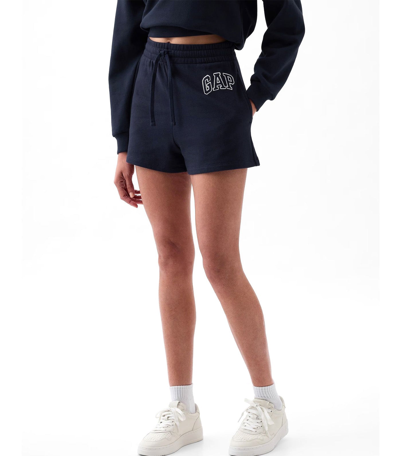 GAP Logo Shorts Navy Uniform