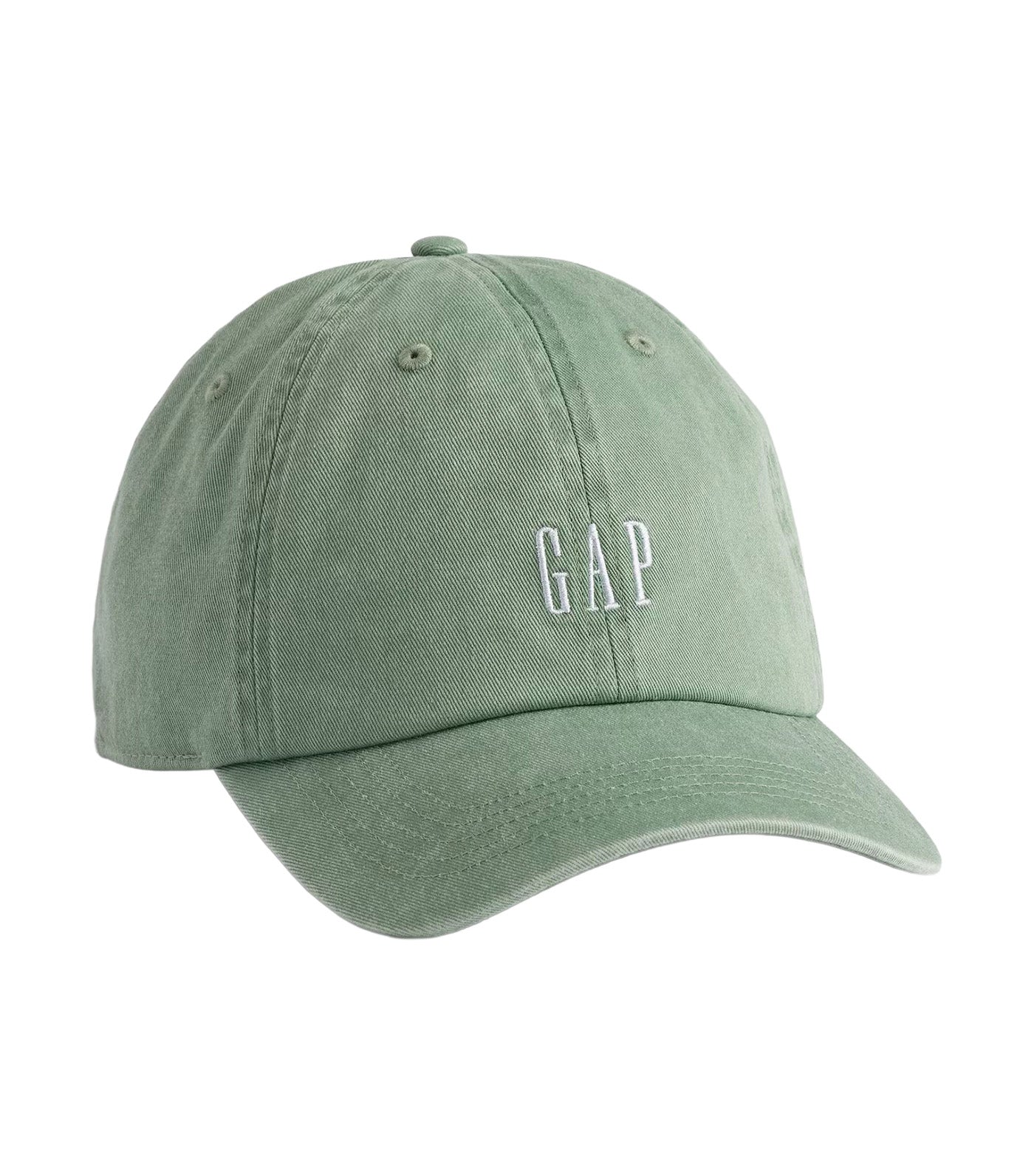 GAP Logo Baseball Hat Gasoline Green