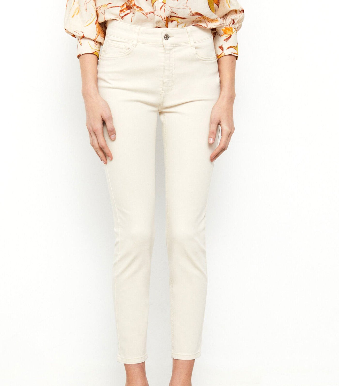 Perfect Waist Jeans Ivory