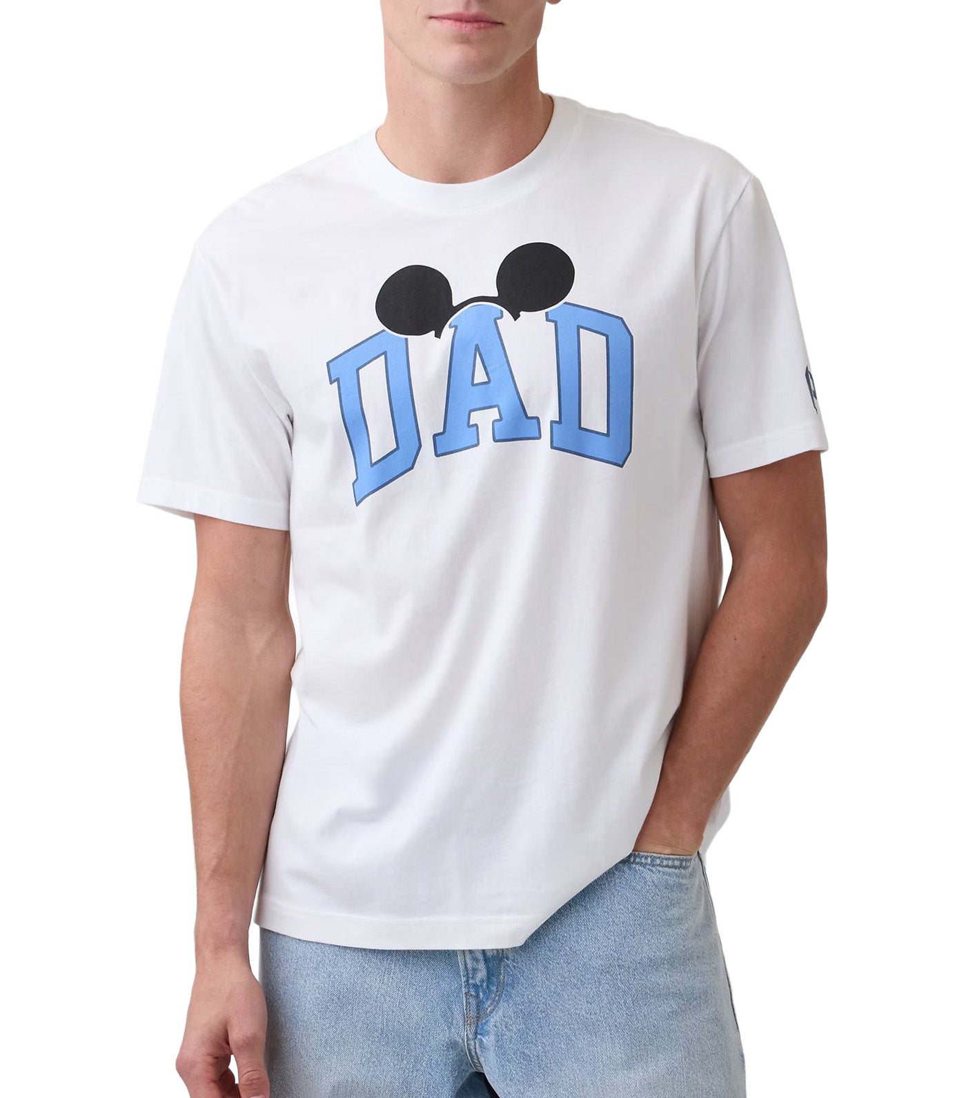 GAP x Disney Everyday Soft Relaxed Graphic T-Shirt White