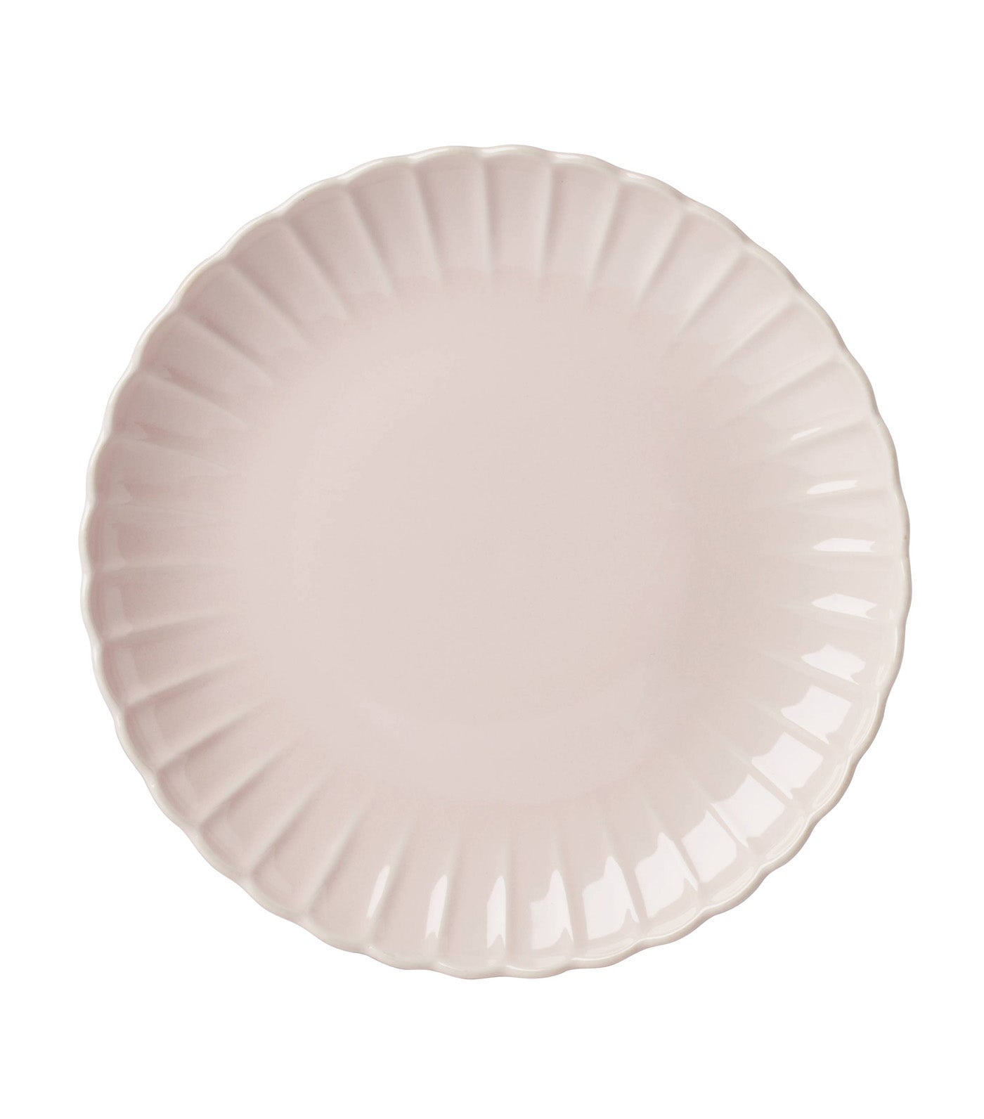 French Perle Scallop Dinnerware Collection Blush
