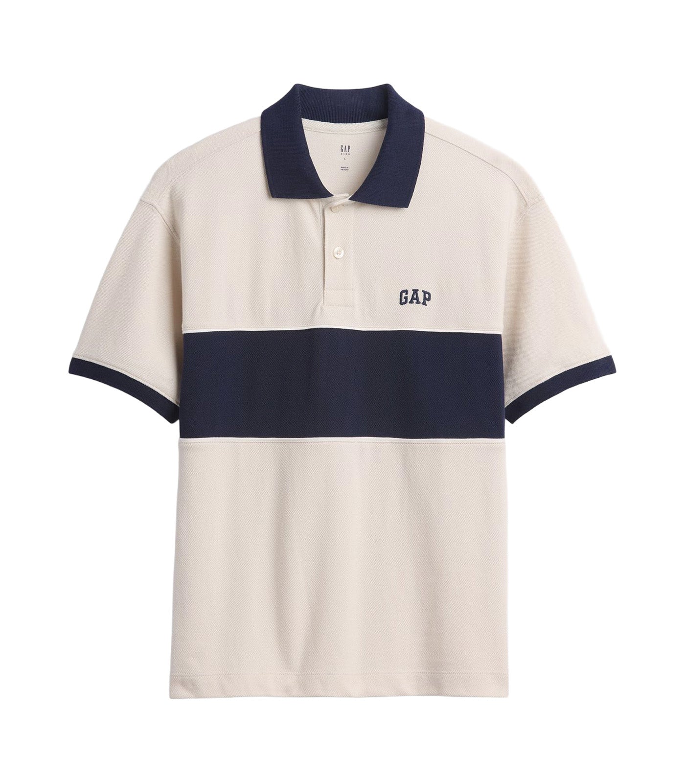 Logo Polo Shirt Regular Gray