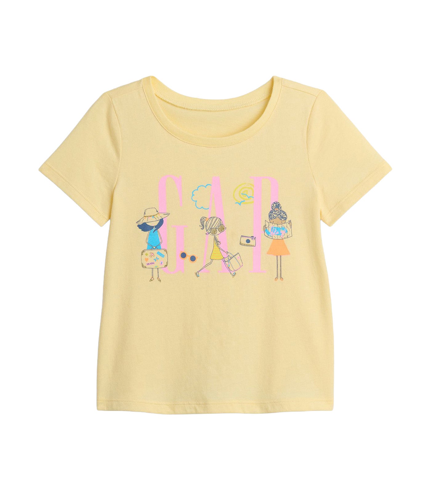 babyGap Logo T-Shirt Yellow