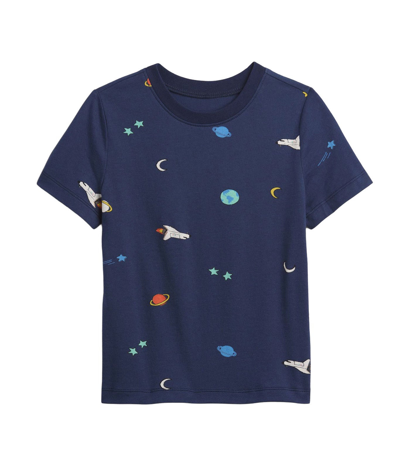 babyGap Print T-Shirt Blue