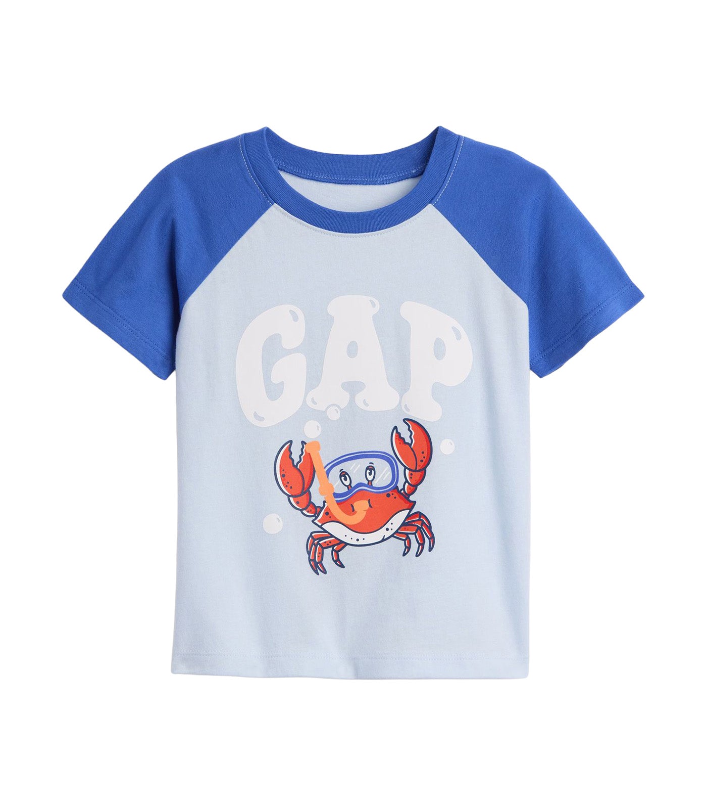 babyGap Colorblock Graphic T-Shirt Blue