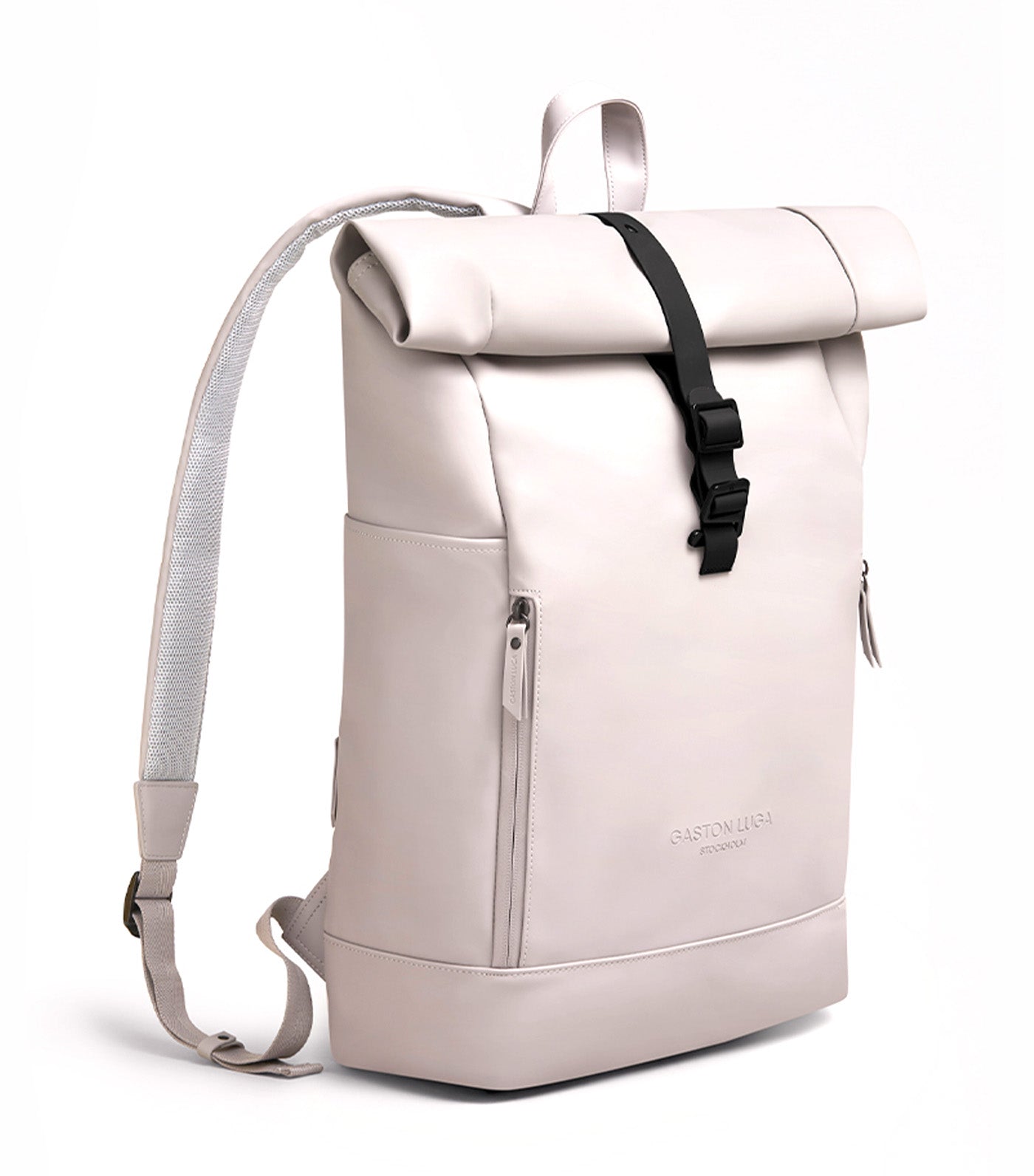 Gaston Luga Rullen Backpack 16in Taupe | Rustan's