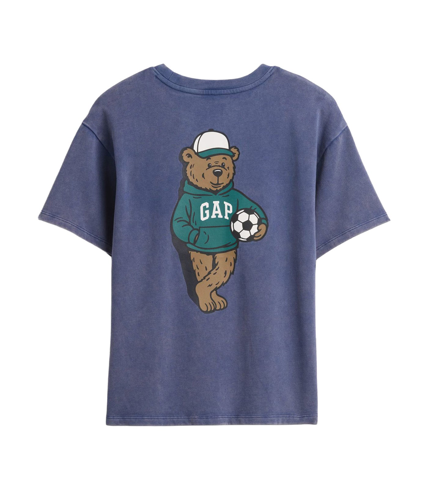Relaxed Logo Pocket T-Shirt Blue Track