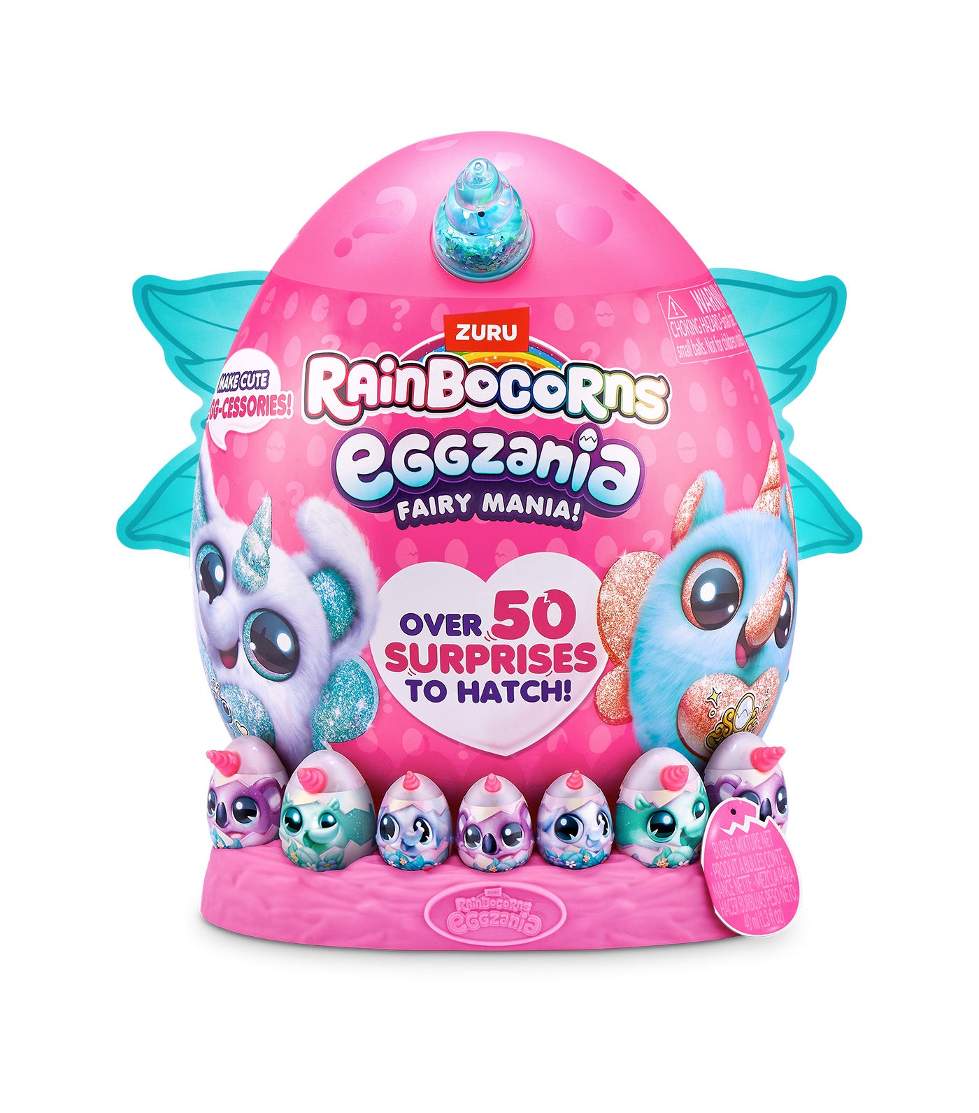 Eggzania Fairymania S1 Plush Large Pink