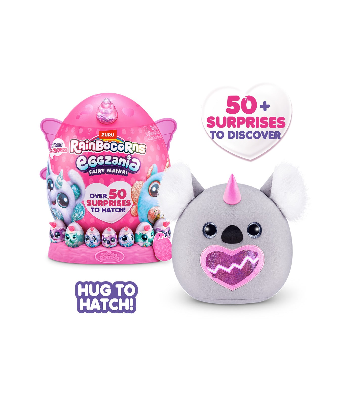 Eggzania Fairymania S1 Plush Large Pink