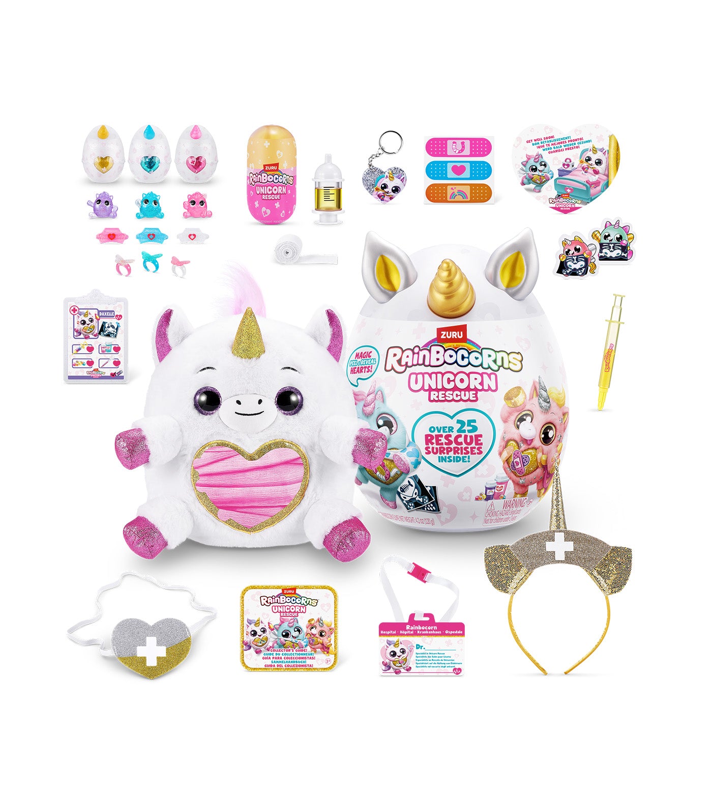 Big Surprise S4 Unicorn Rescue Pink Horn