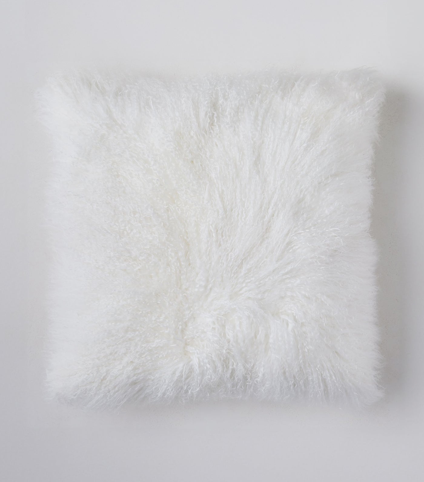 Mongolian lamb pillow clearance sale