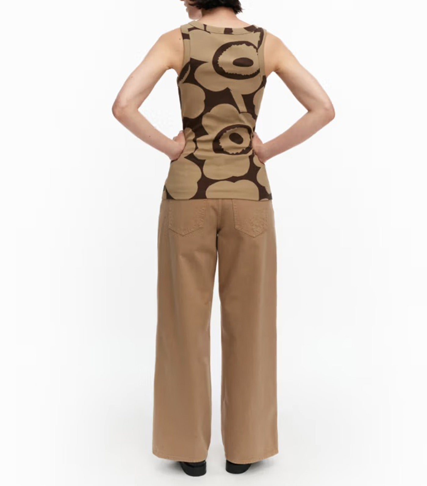 Uusia Unikko Top Brown/Dark Brown