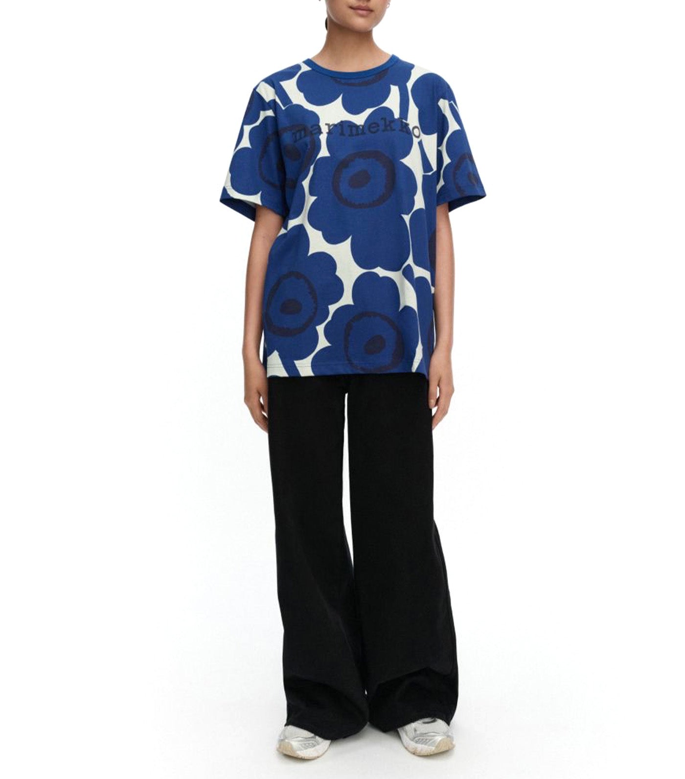 Vihne Unikko T-Shirt Light Green/Navy