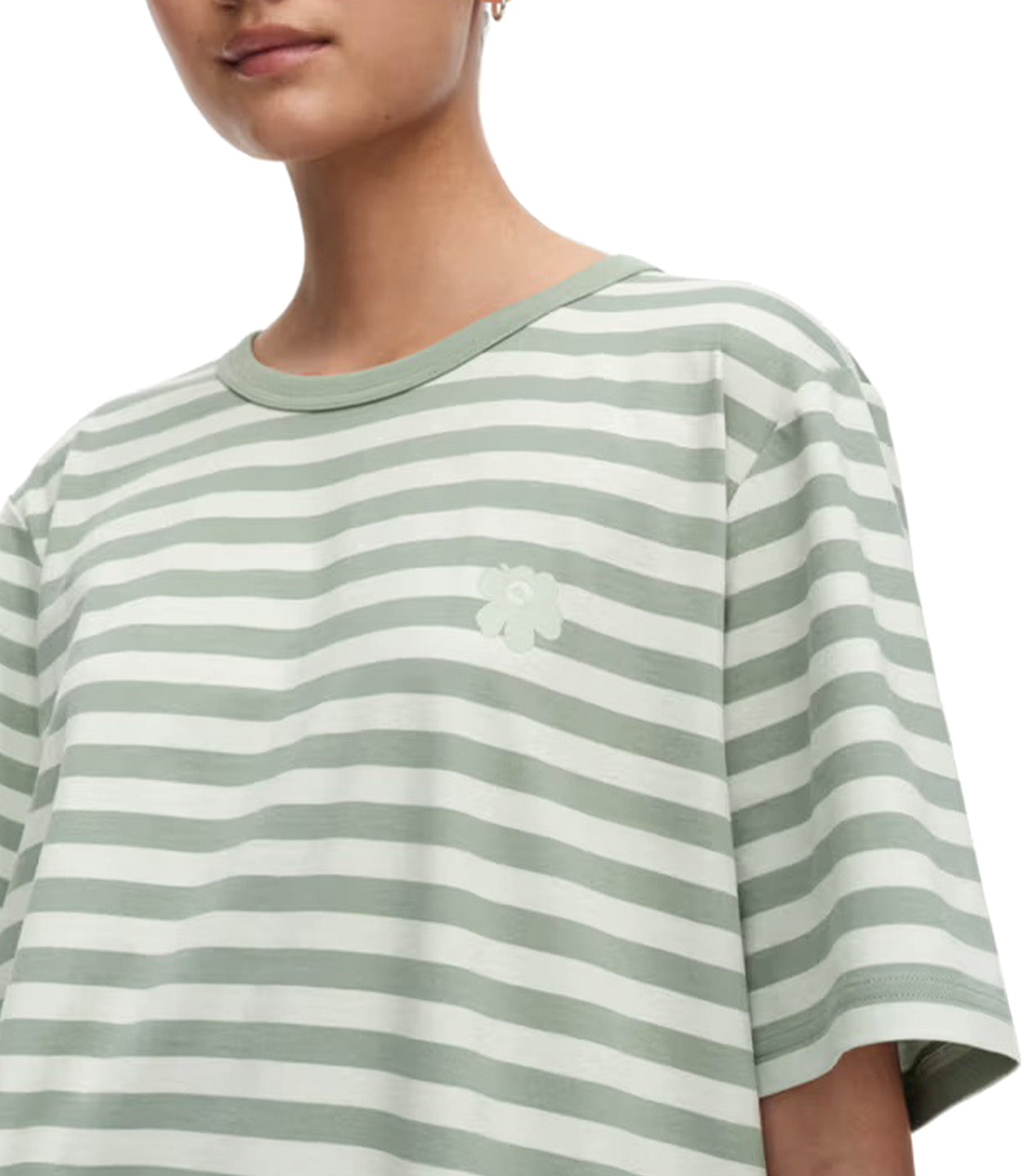 Tasaraita Unisex Unikko Kioski T-Shirt Green/Light Green