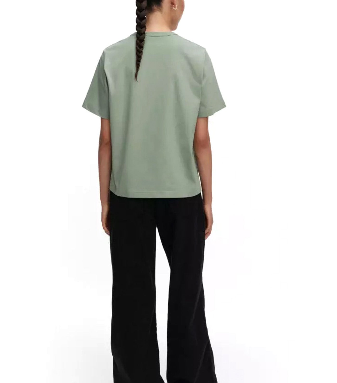 Ae Erna Unikko Placement Kioski T-Shirt Green/Light Green