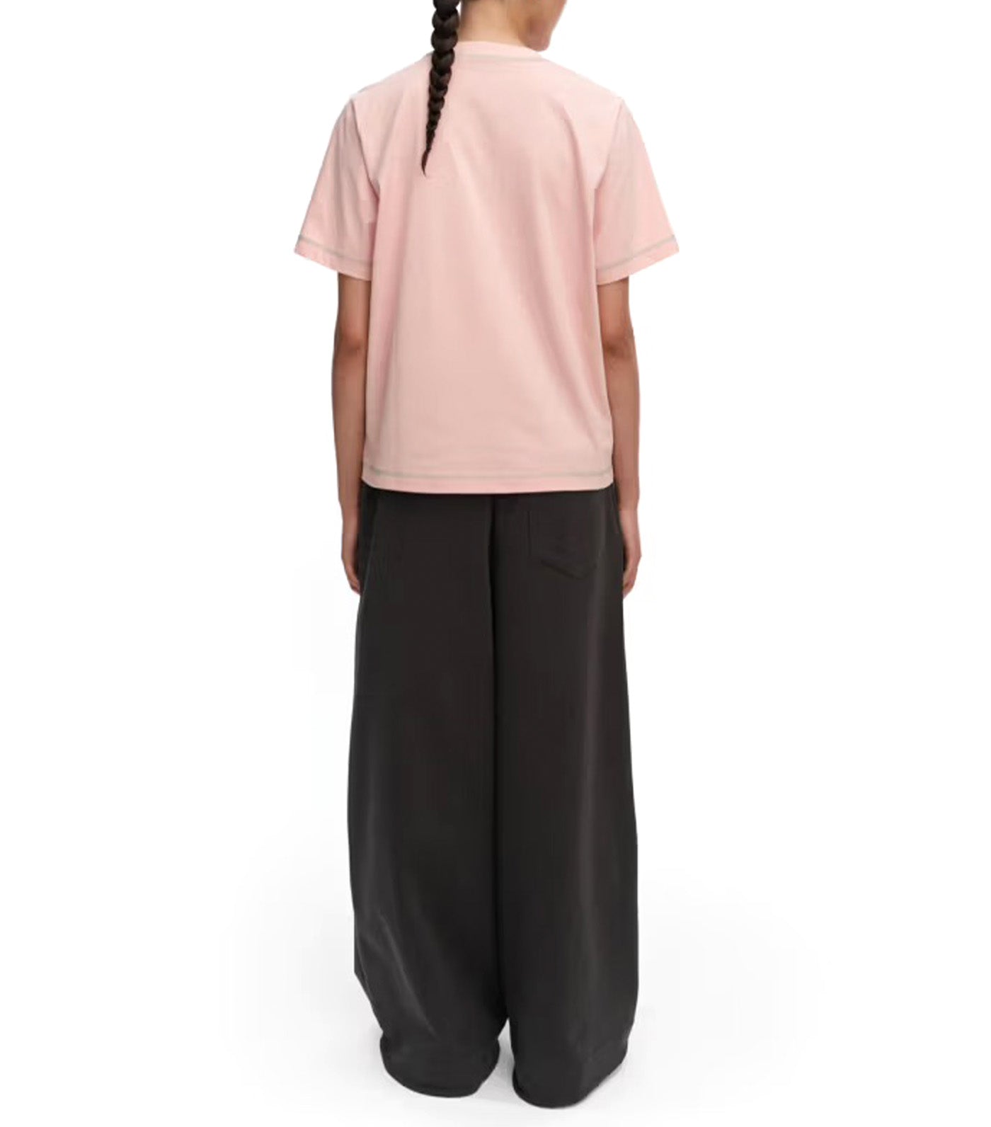 Luulo Unikko Placement Kioski T-Shirt Light Pink/Light Green