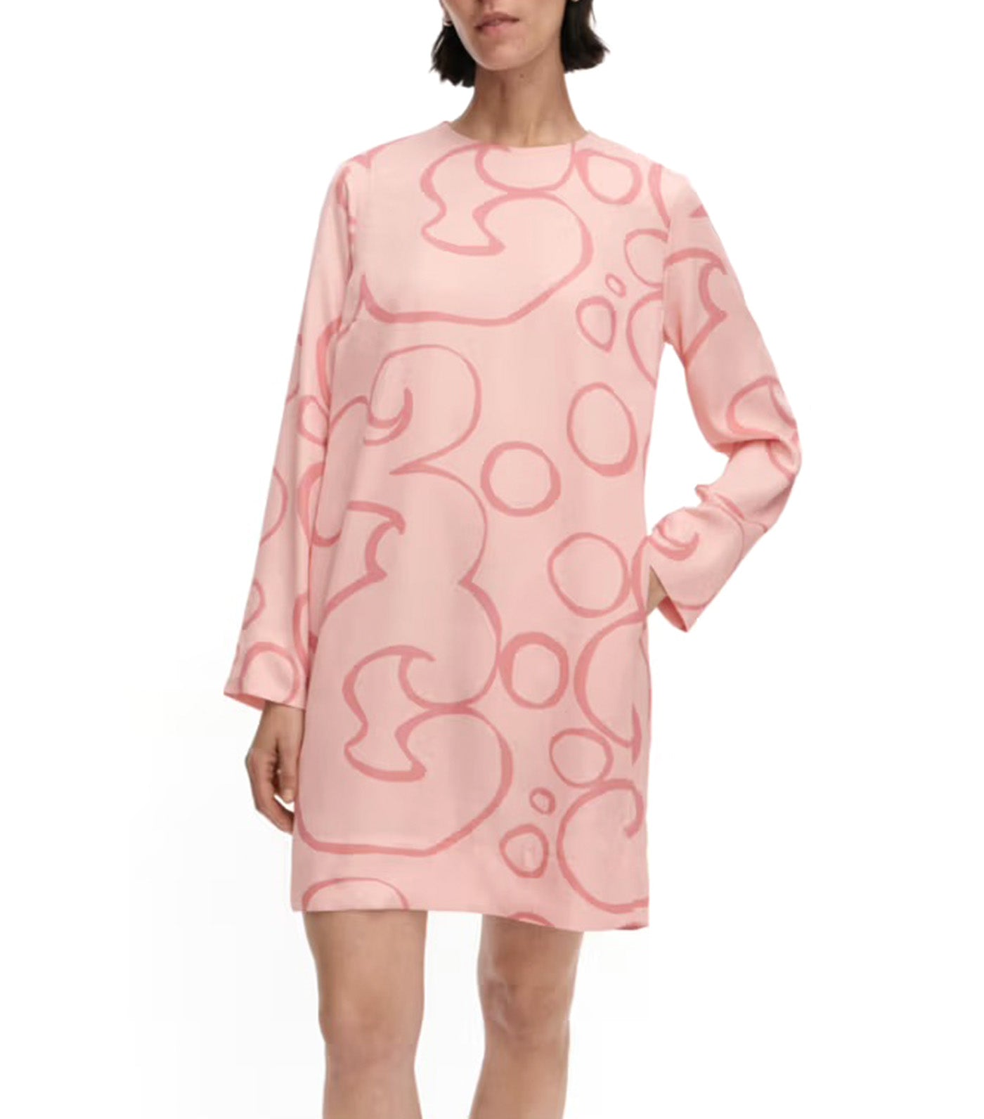 Hienous Keidas Dress Light Pink/Light Pink