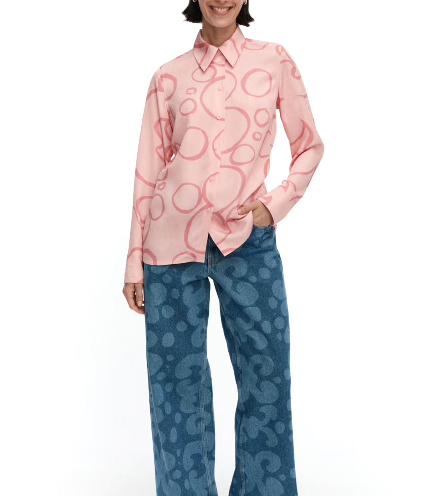 Vivahde Keidas Shirt Light Pink/Light Pink