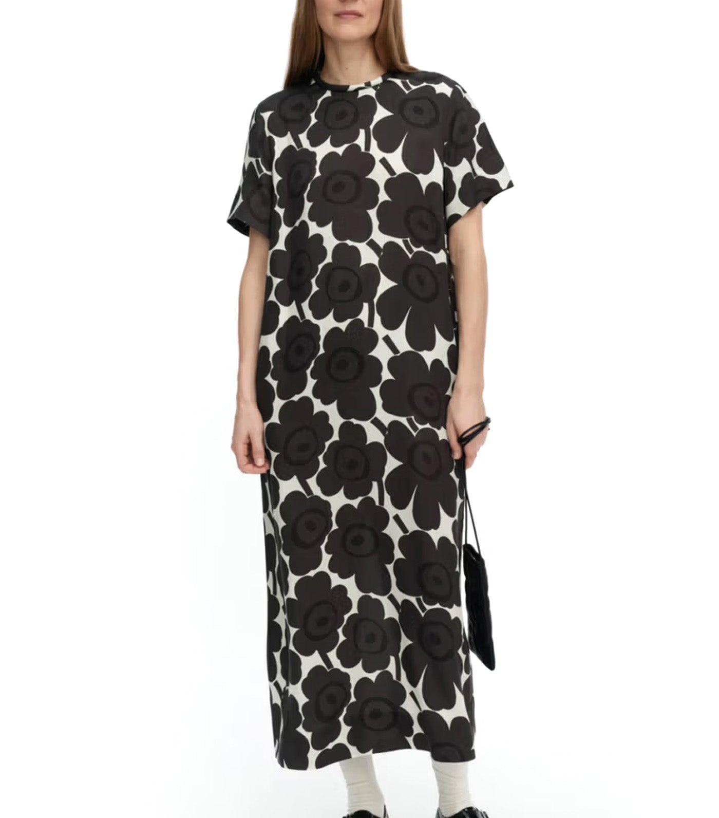 Kuvaelma Unikko Dress Dark Gray/Off-White