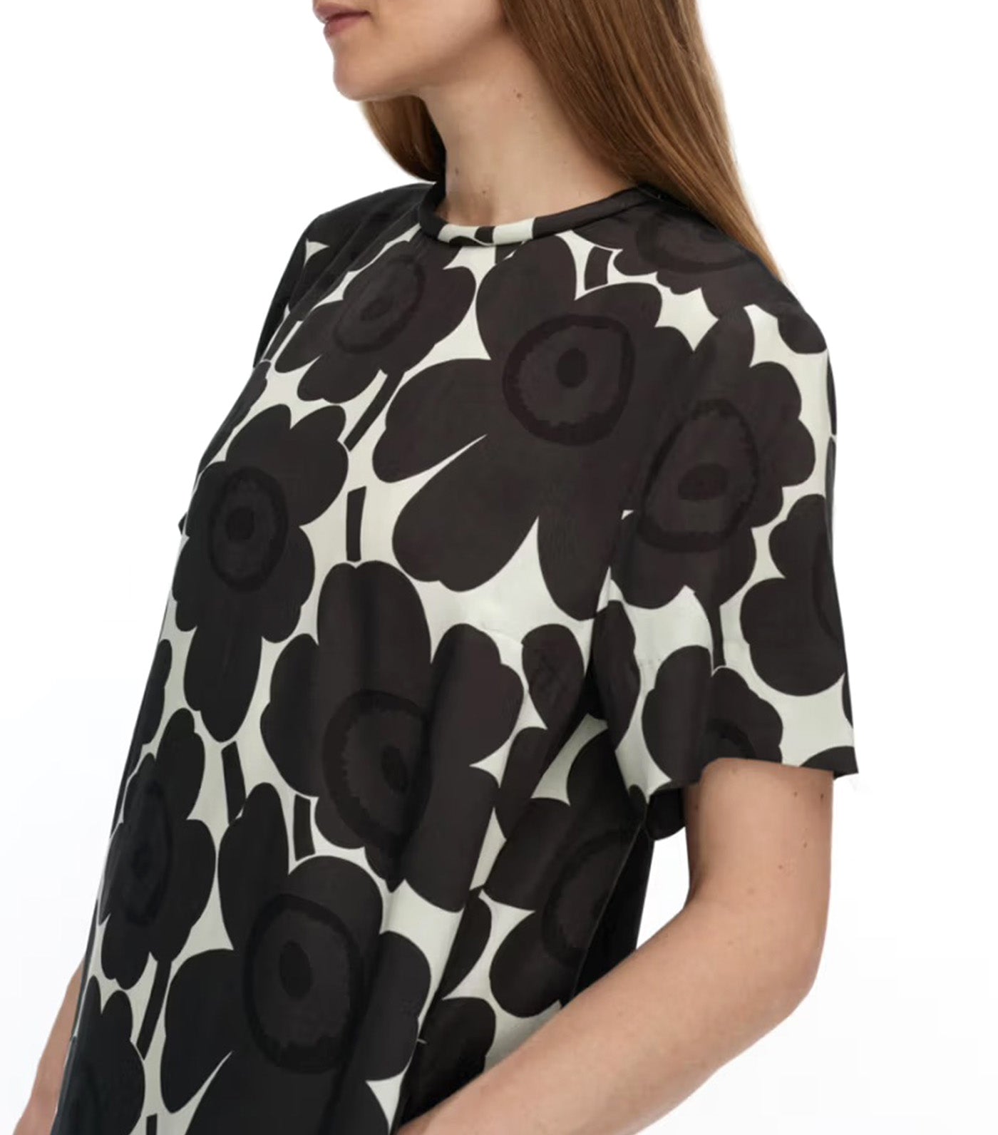 Kuvaelma Unikko Dress Dark Gray/Off-White