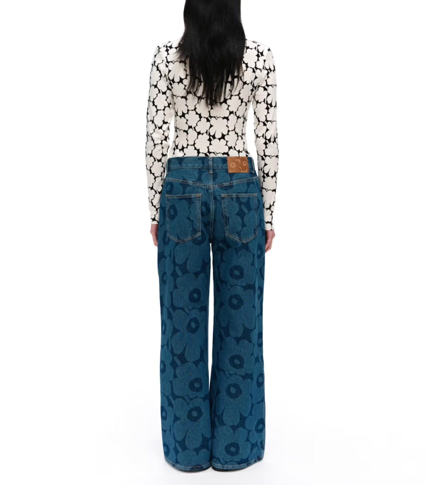 Maridenim Wide Unikko Jeans Mid Indigo