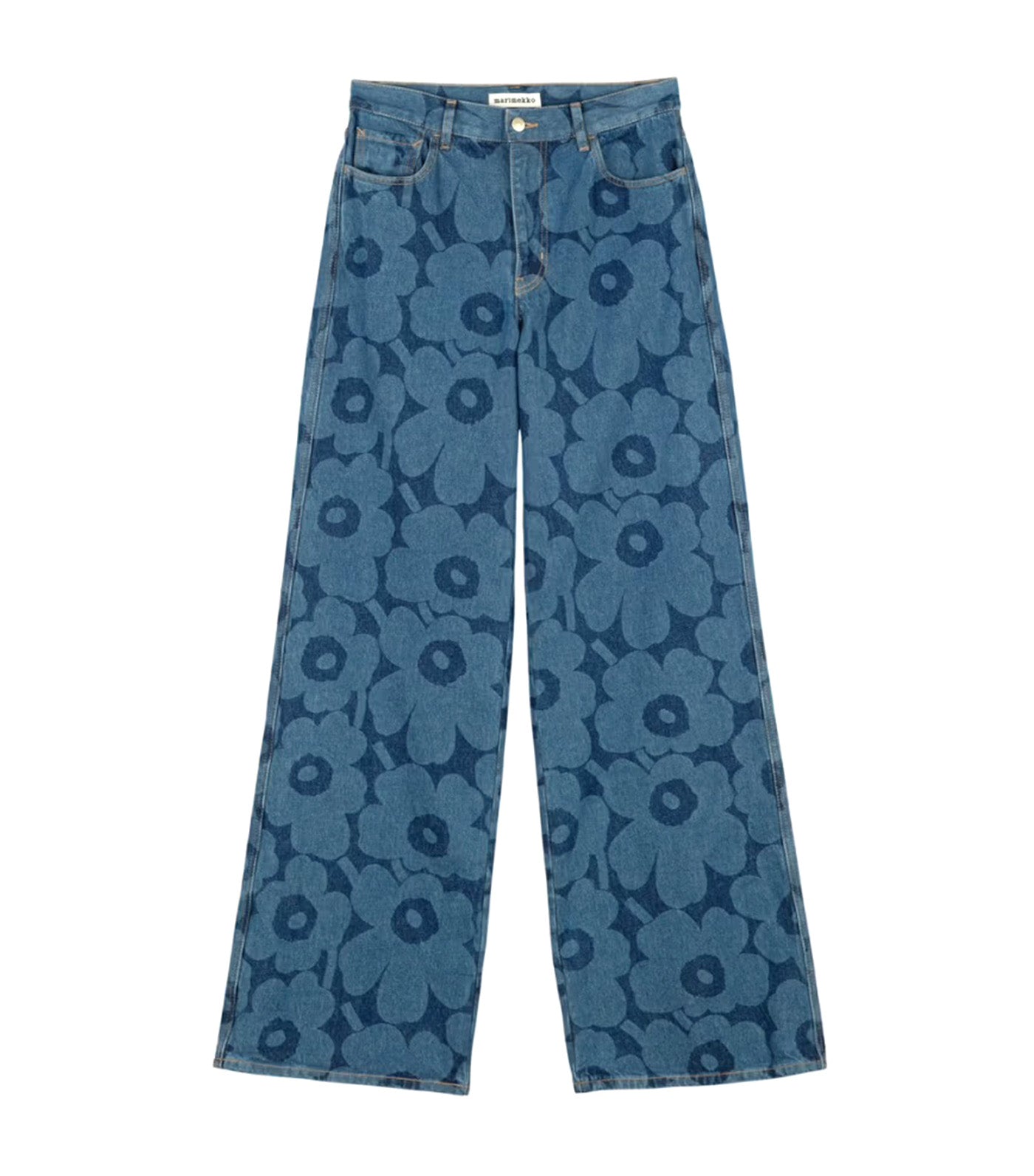 Maridenim Wide Unikko Jeans Mid Indigo