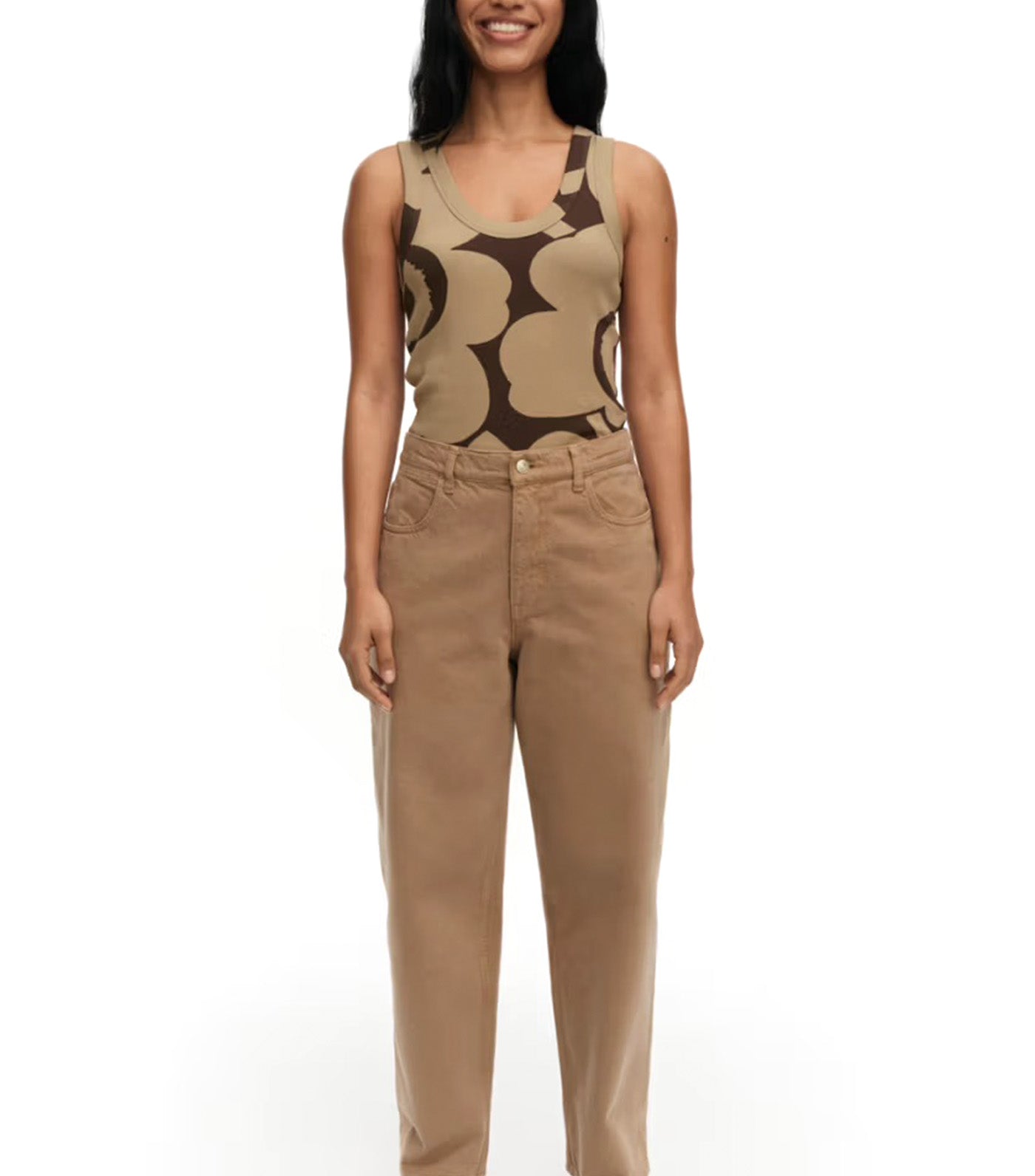 Maridenim Barrel Jeans Brown