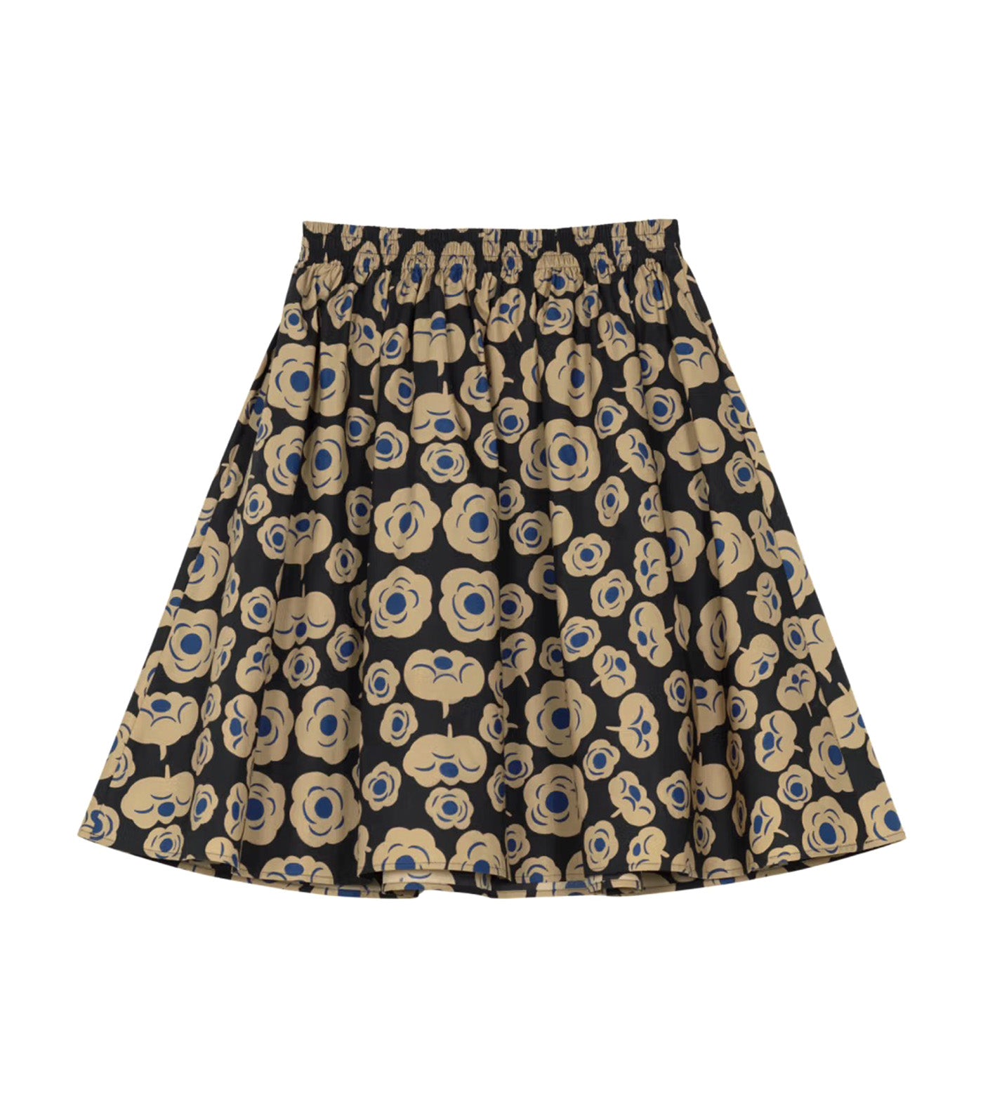 Poiminnot Tumma Skirt Black/Beige/Blue