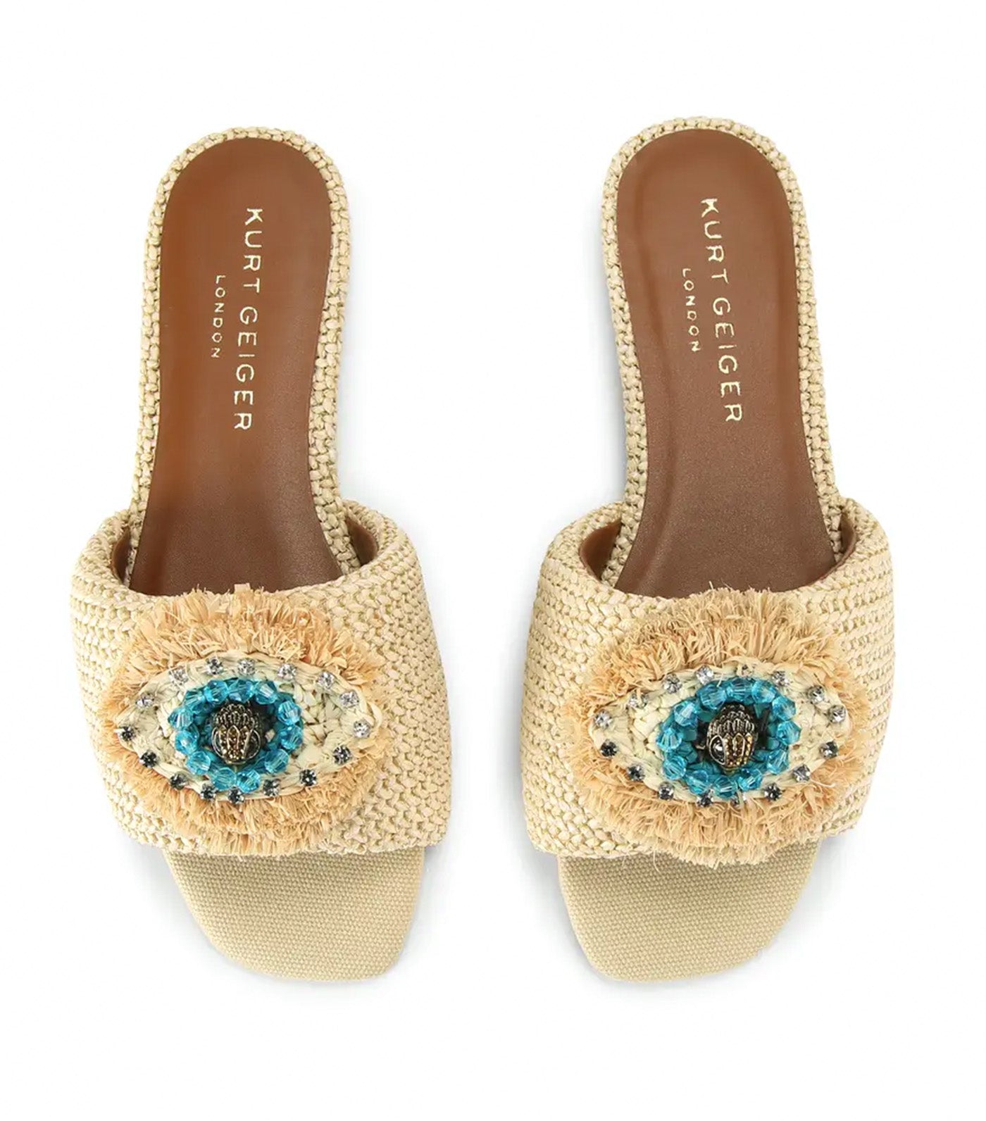 Kensington Flat Sandal Beige